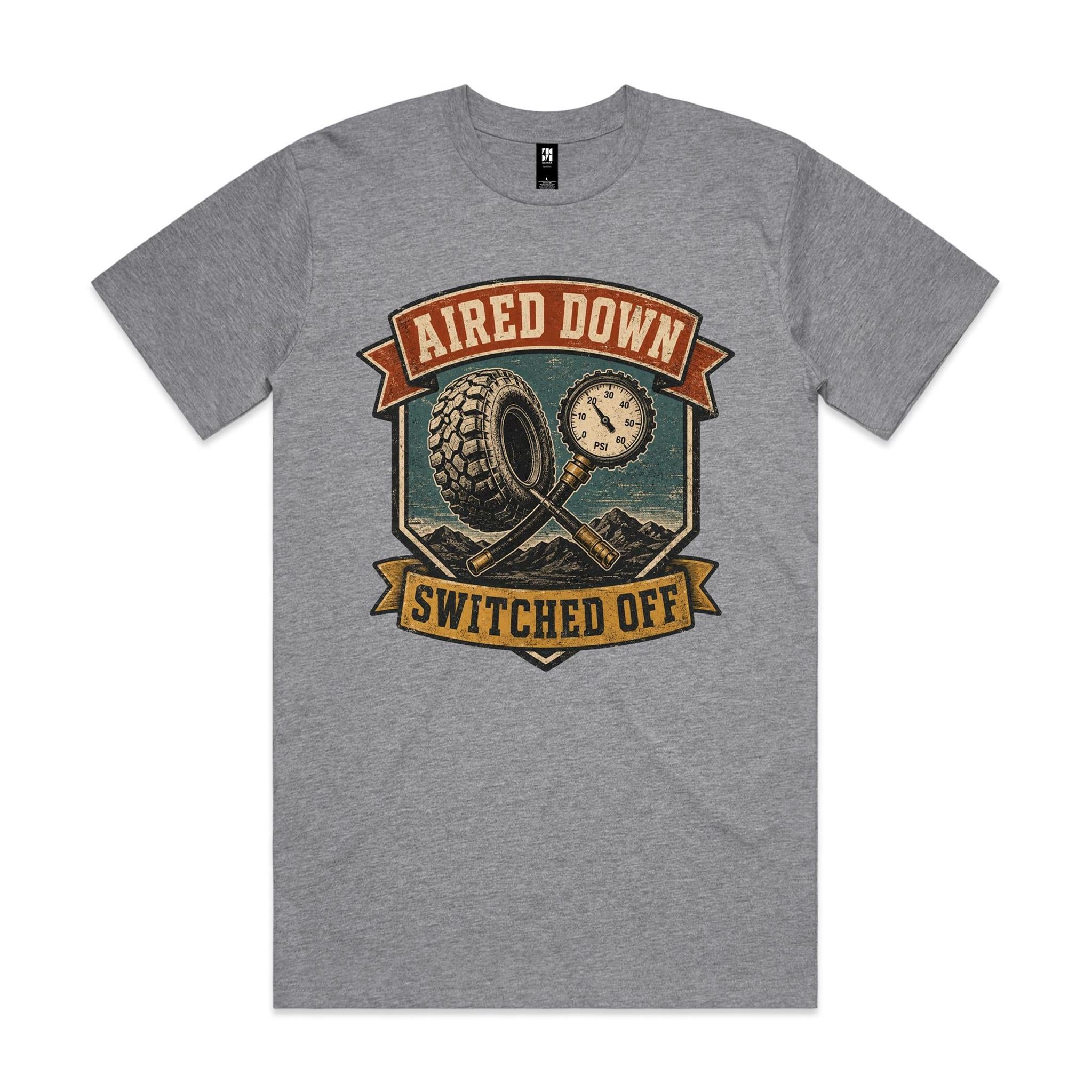 Aired Down, Switched Off — 4WD Tee