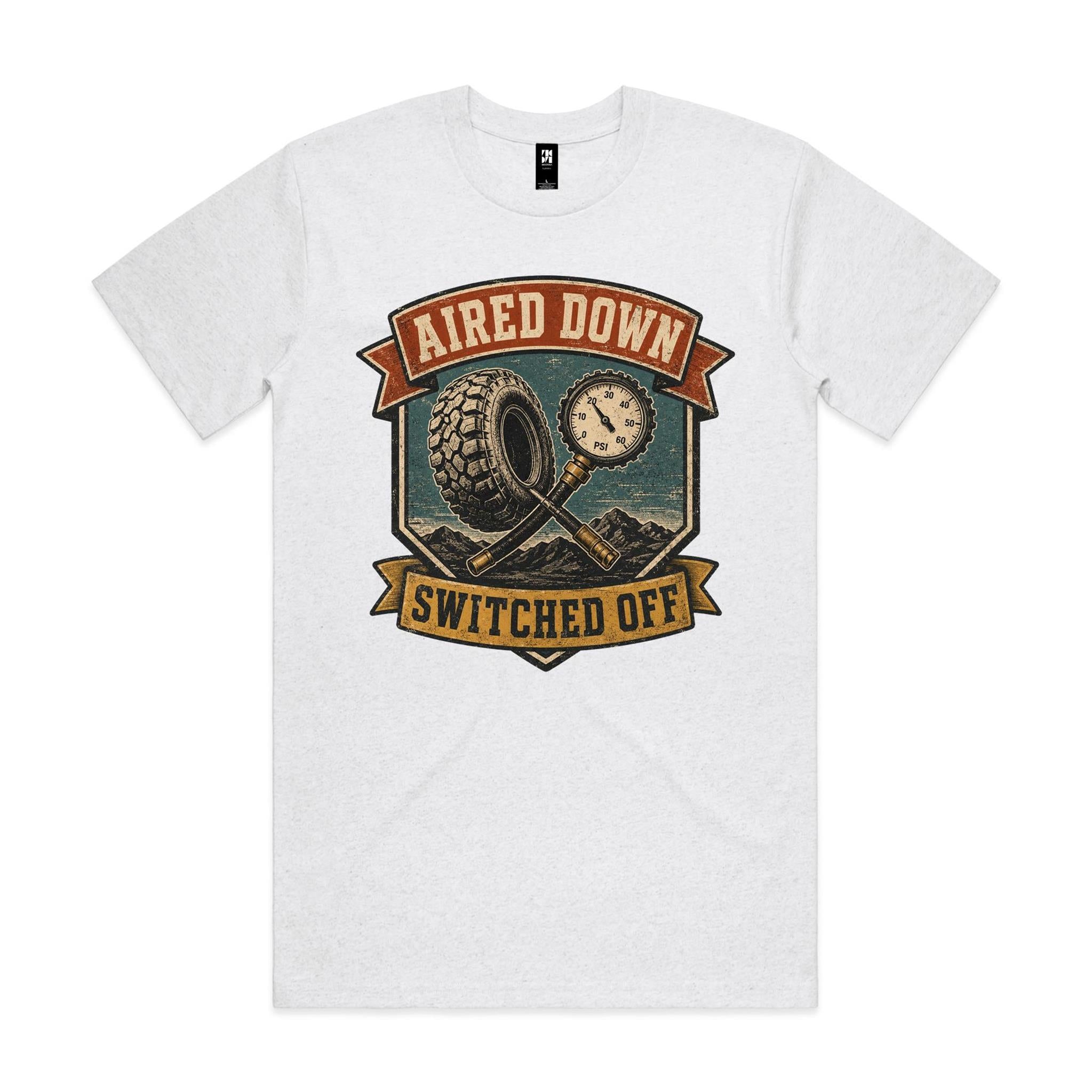 Aired Down, Switched Off — 4WD Tee
