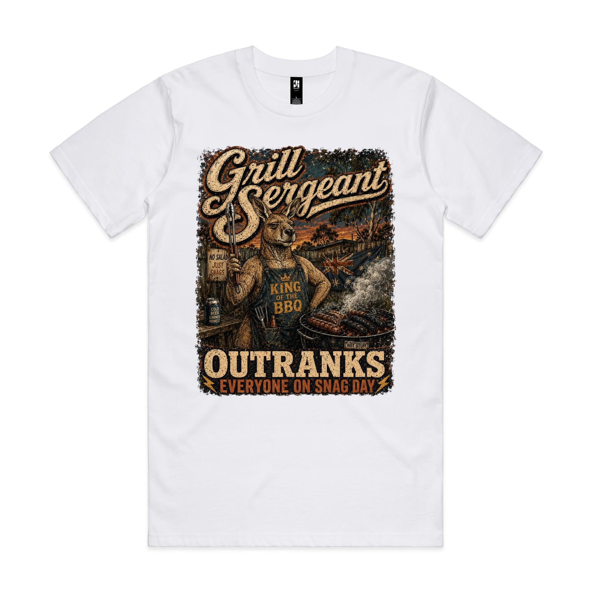 Grill Sergeant | Kangaroo BBQ Tee