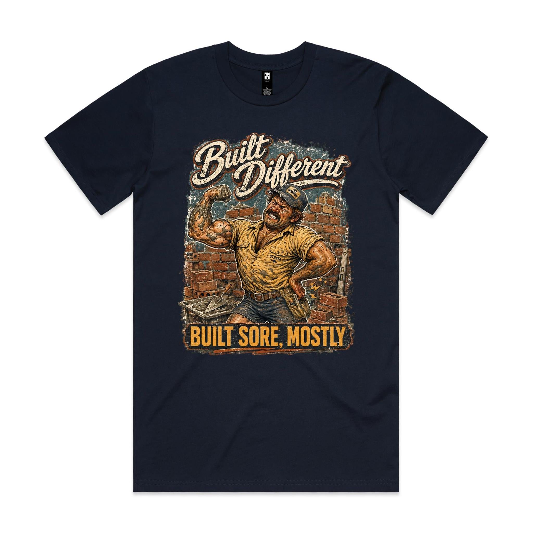 Built Different | Brickies Tee