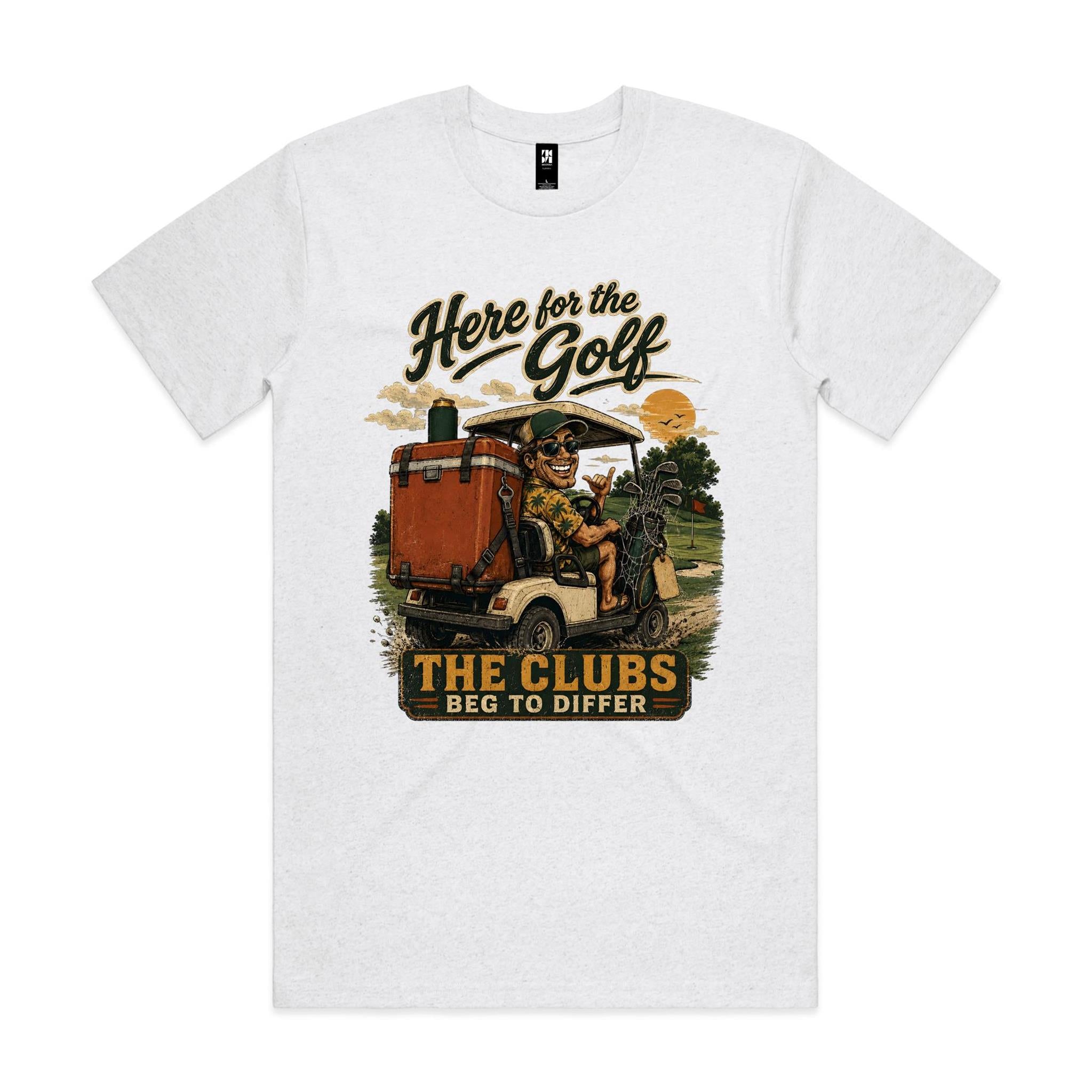 Here for the Golf | Golfer Tee