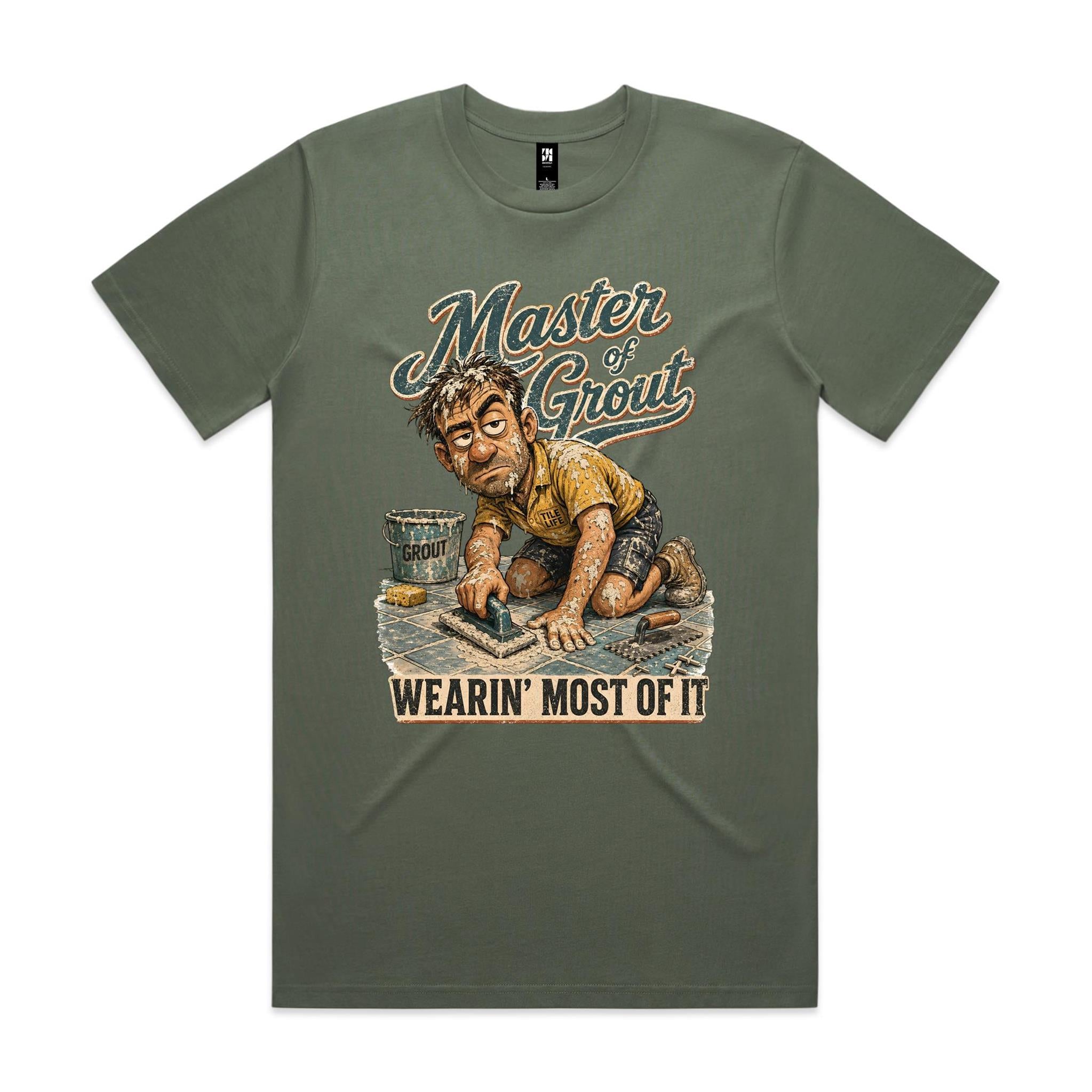 Master of Grout | Tilers Tee