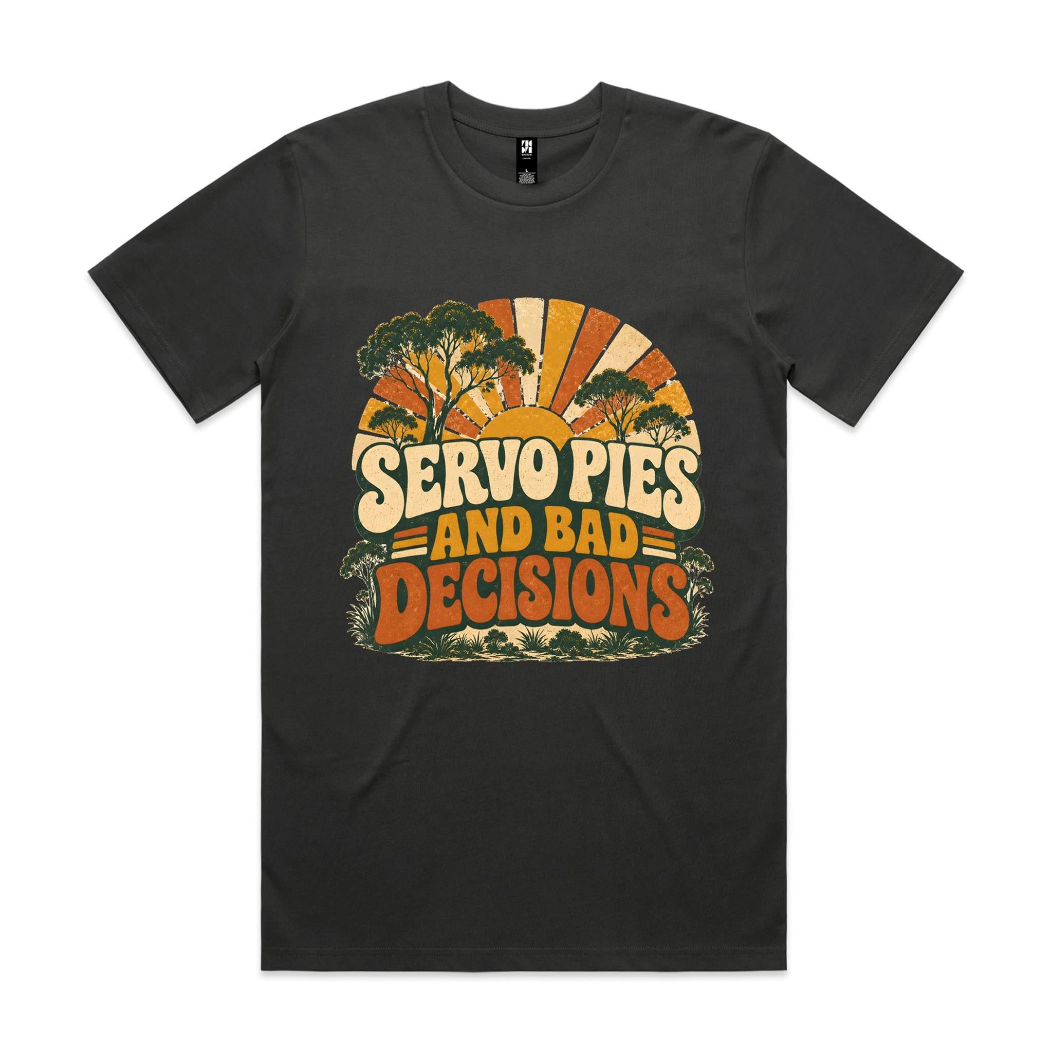 Servo Pies and Bad Decisions — Tee