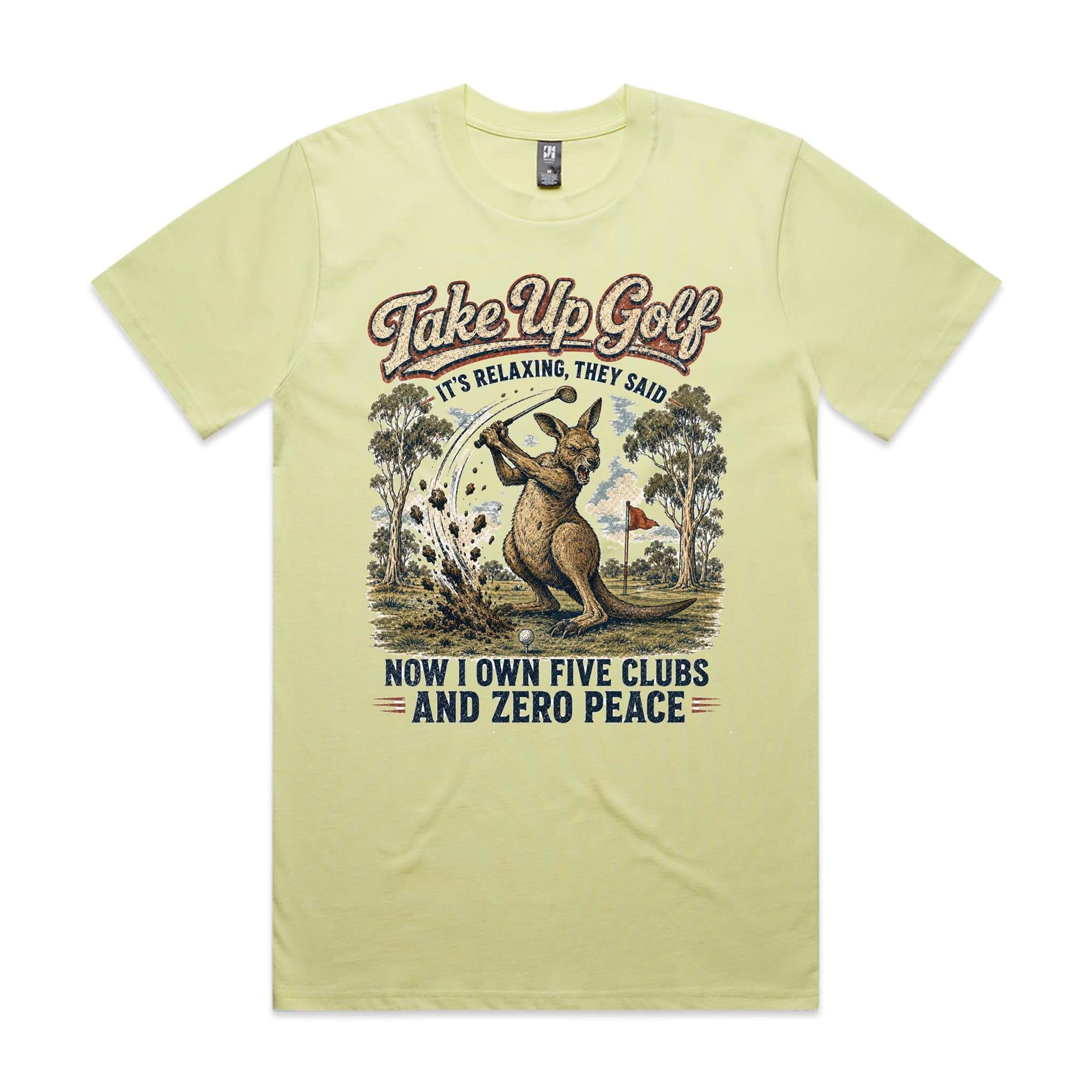 Take Up Golf, They Said — Kangaroo Golf Tee
