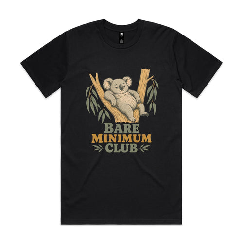 Bare Minimum Club — Lazy Koala Tee