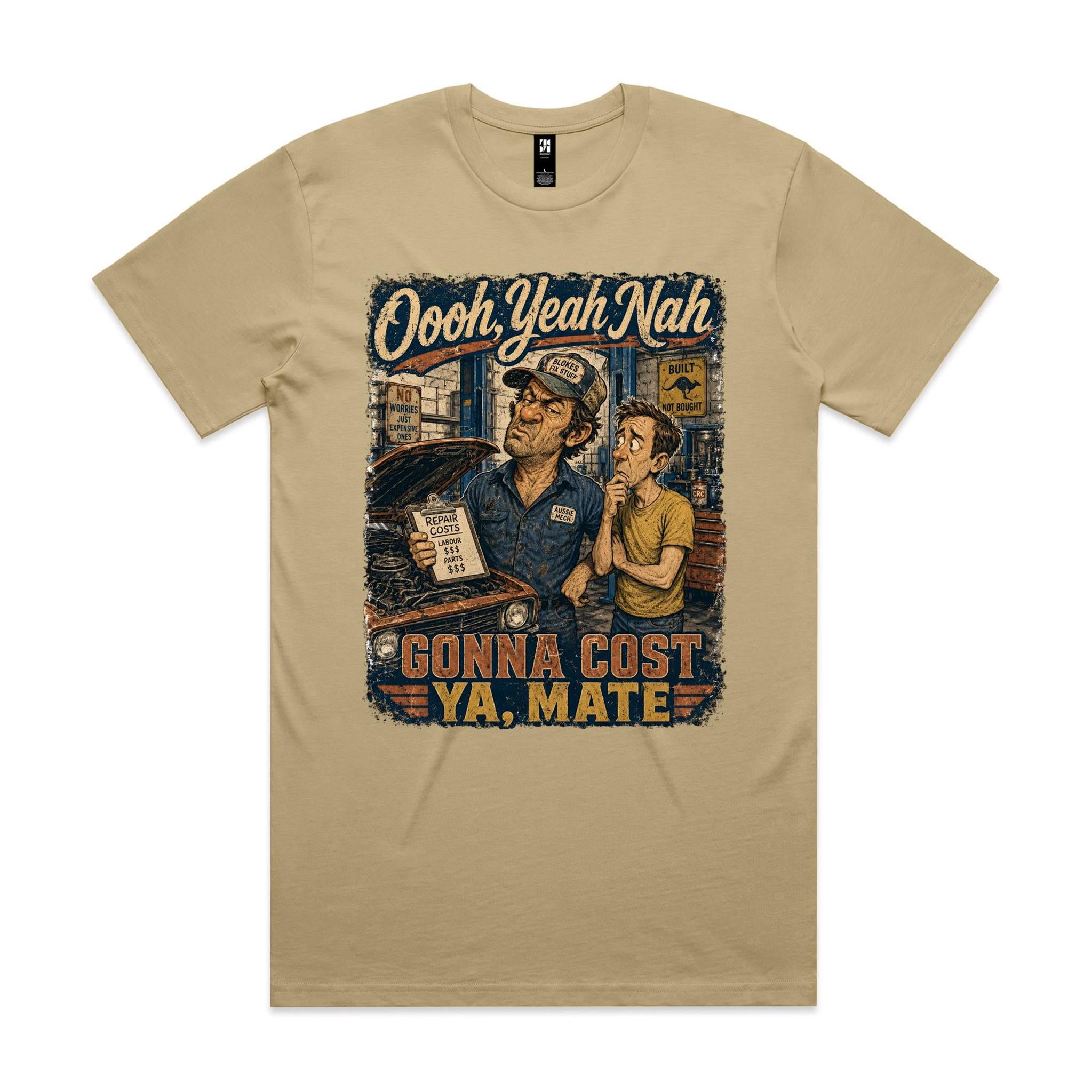 Oooh, Yeah Nah | Mechanics Tee