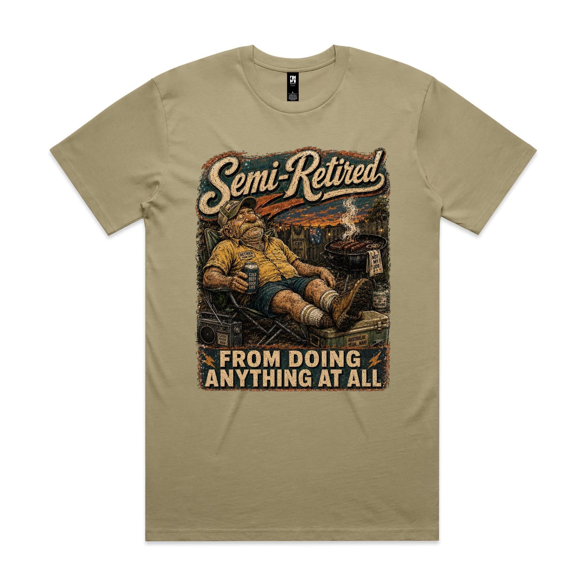 Semi-Retired | Backyard CEO Tee
