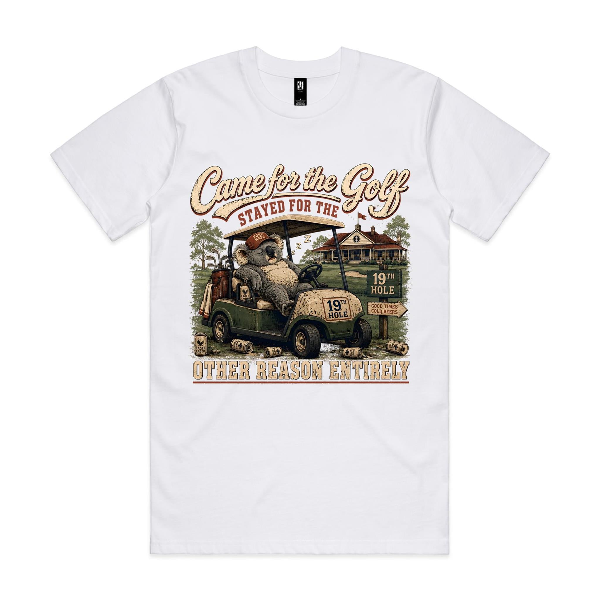 Came for the Golf — Stayed for the 19th Hole | Koala Golf Tee