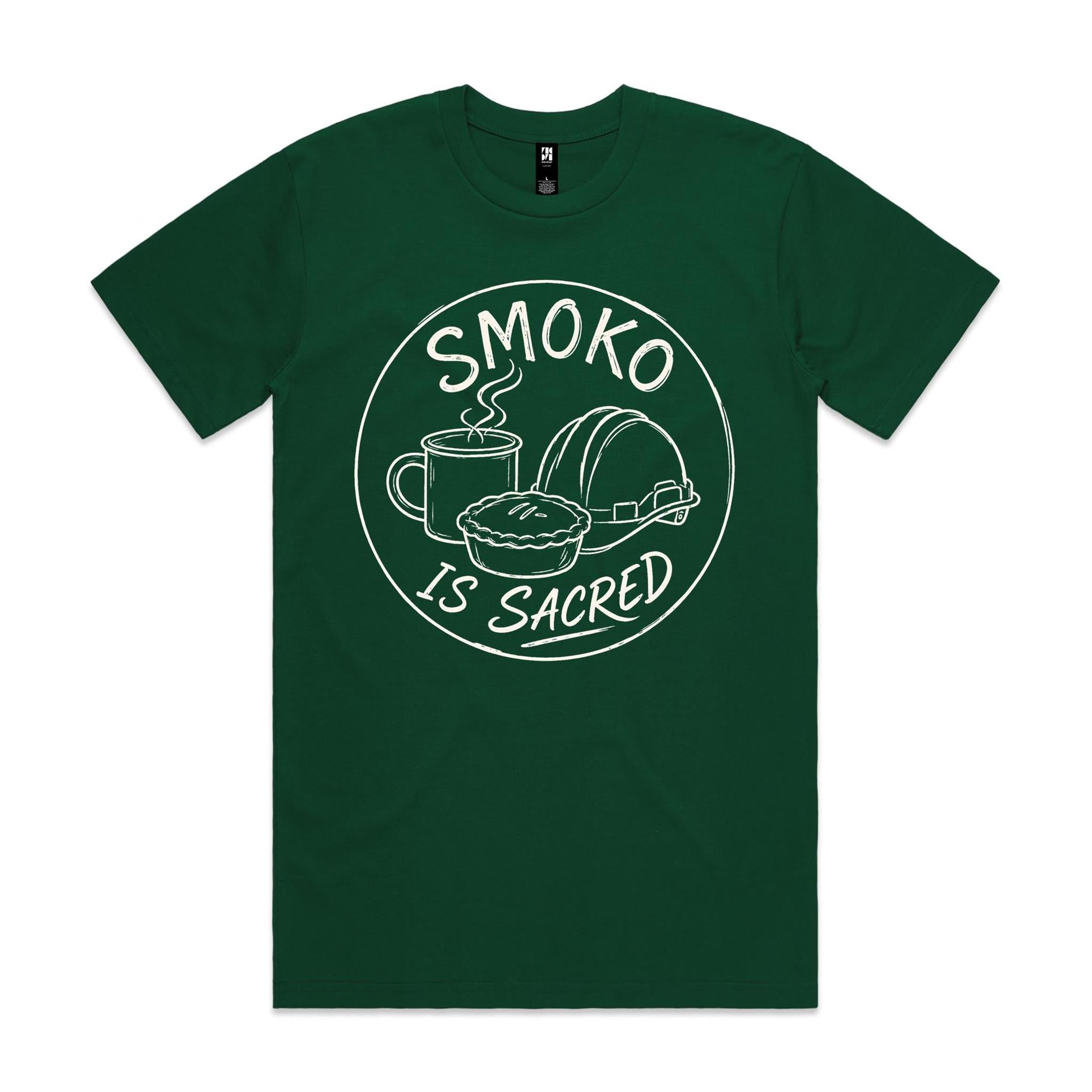 Smoko Is Sacred — Tradie Tee