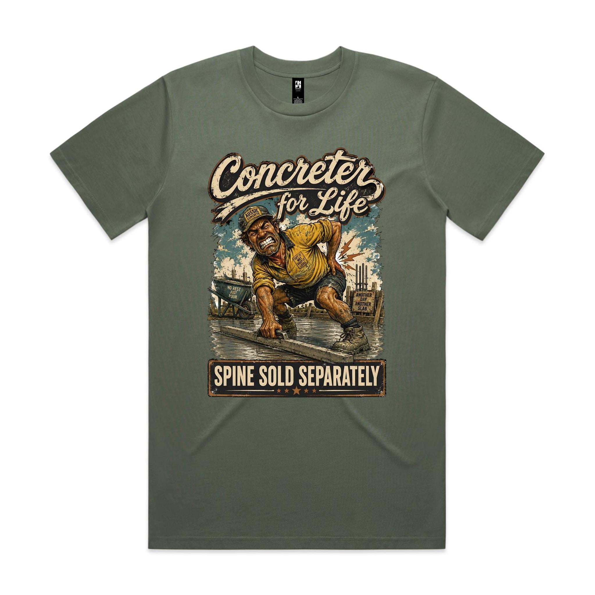 Concreter for Life | Concreters Tee