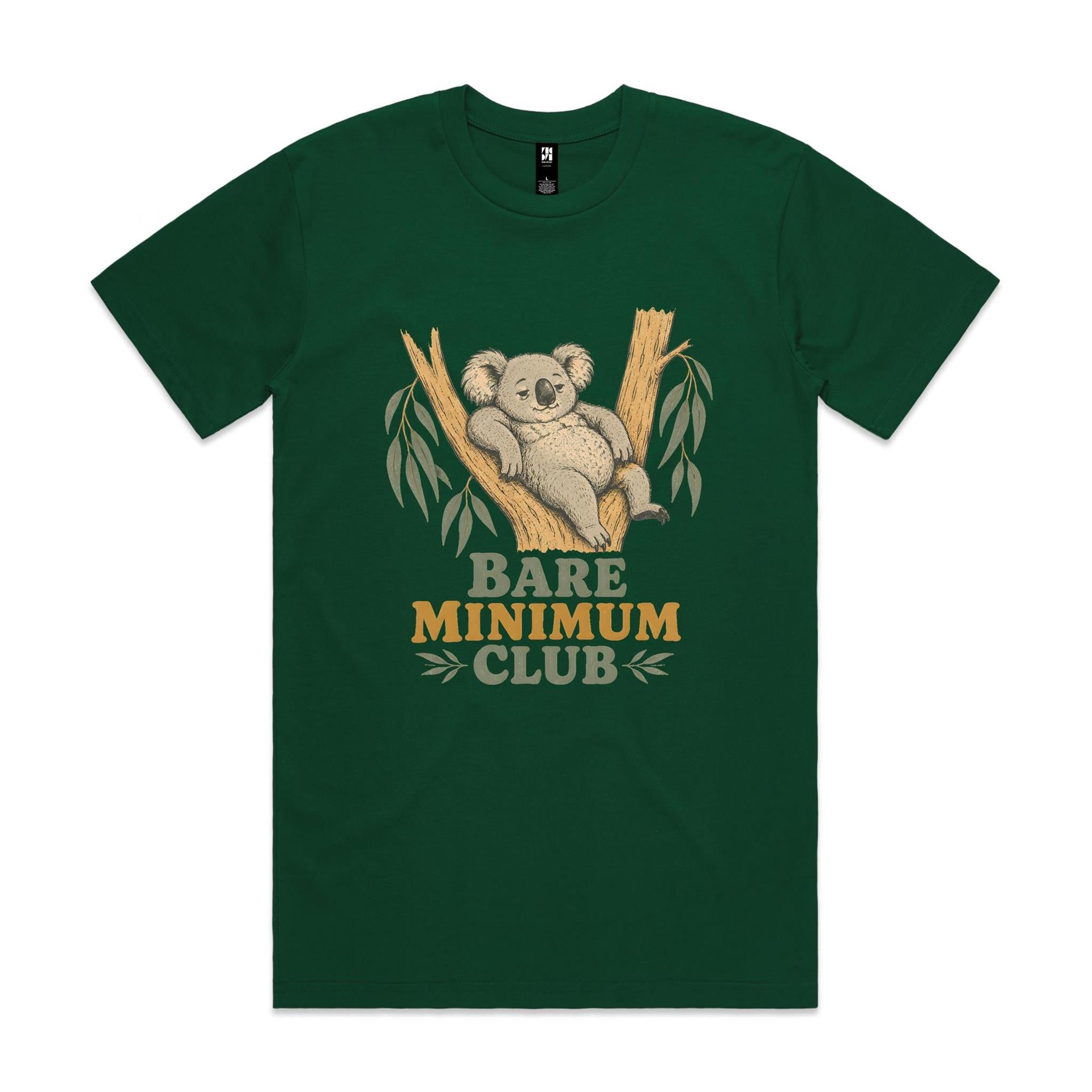 Bare Minimum Club — Lazy Koala Tee
