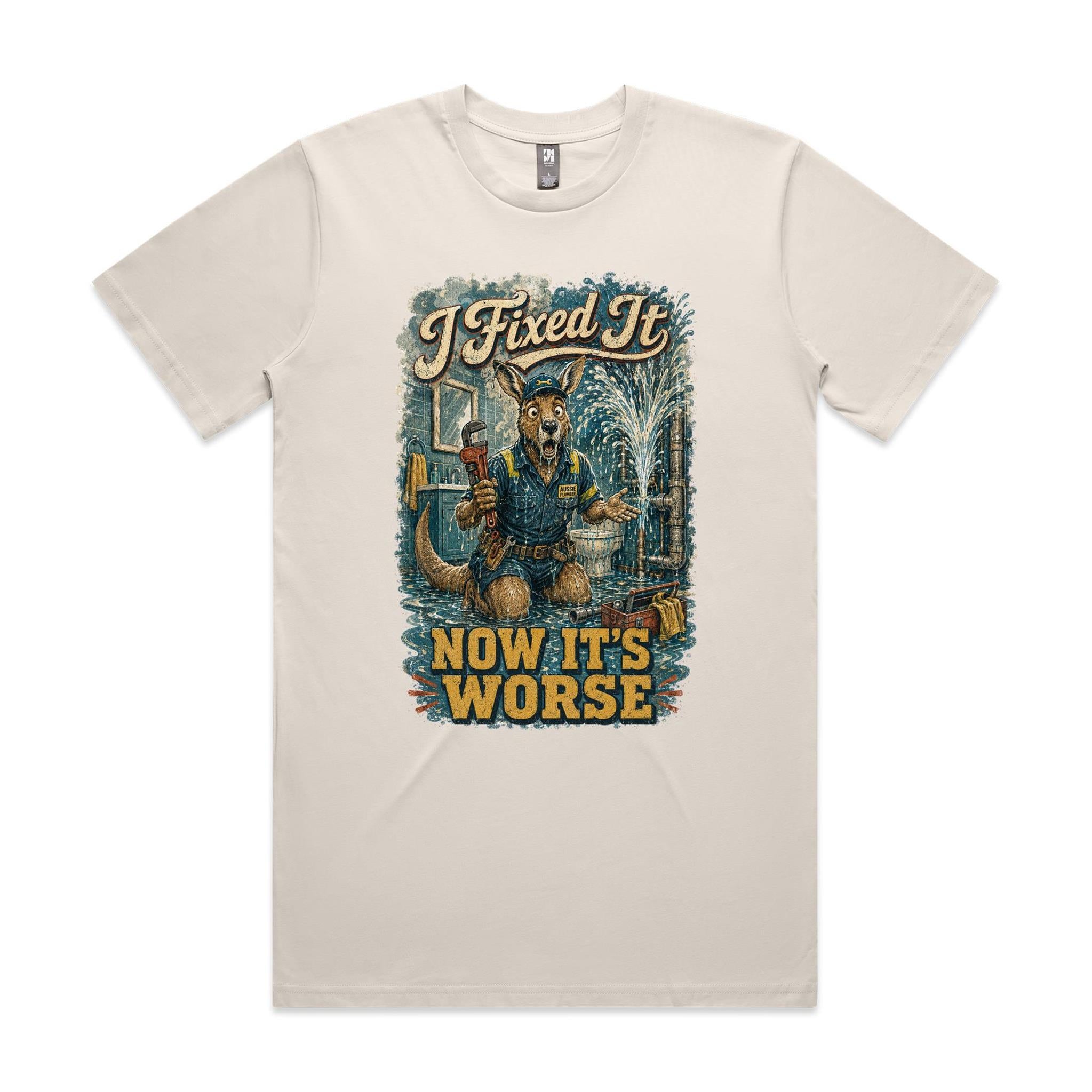 I Fixed It — Now It's Worse | Kangaroo Plumber Tee