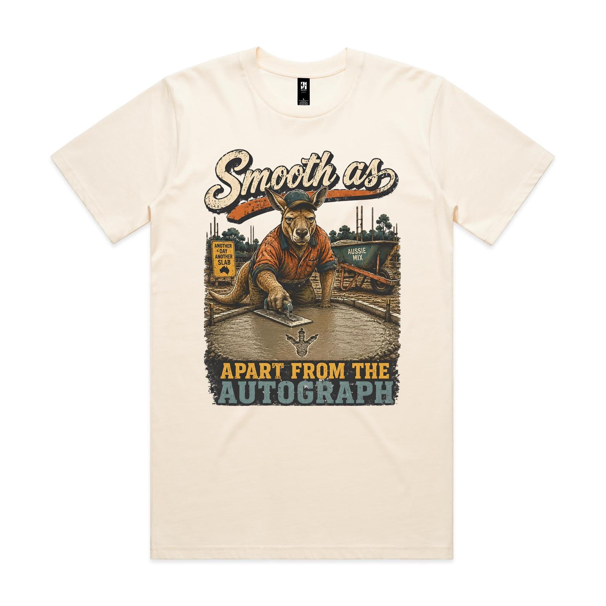 Smooth As, Apart From the Autograph | Kangaroo Concreter Tee