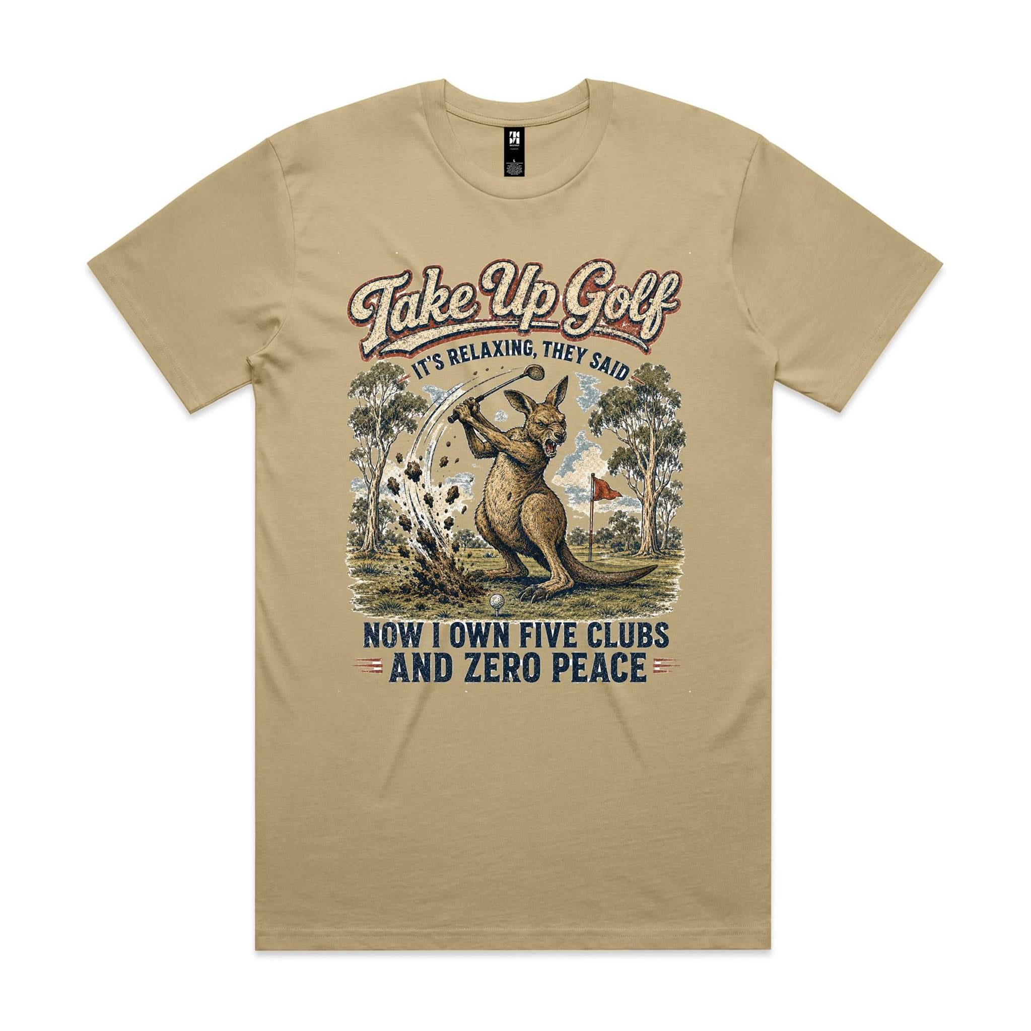 Take Up Golf, They Said — Kangaroo Golf Tee