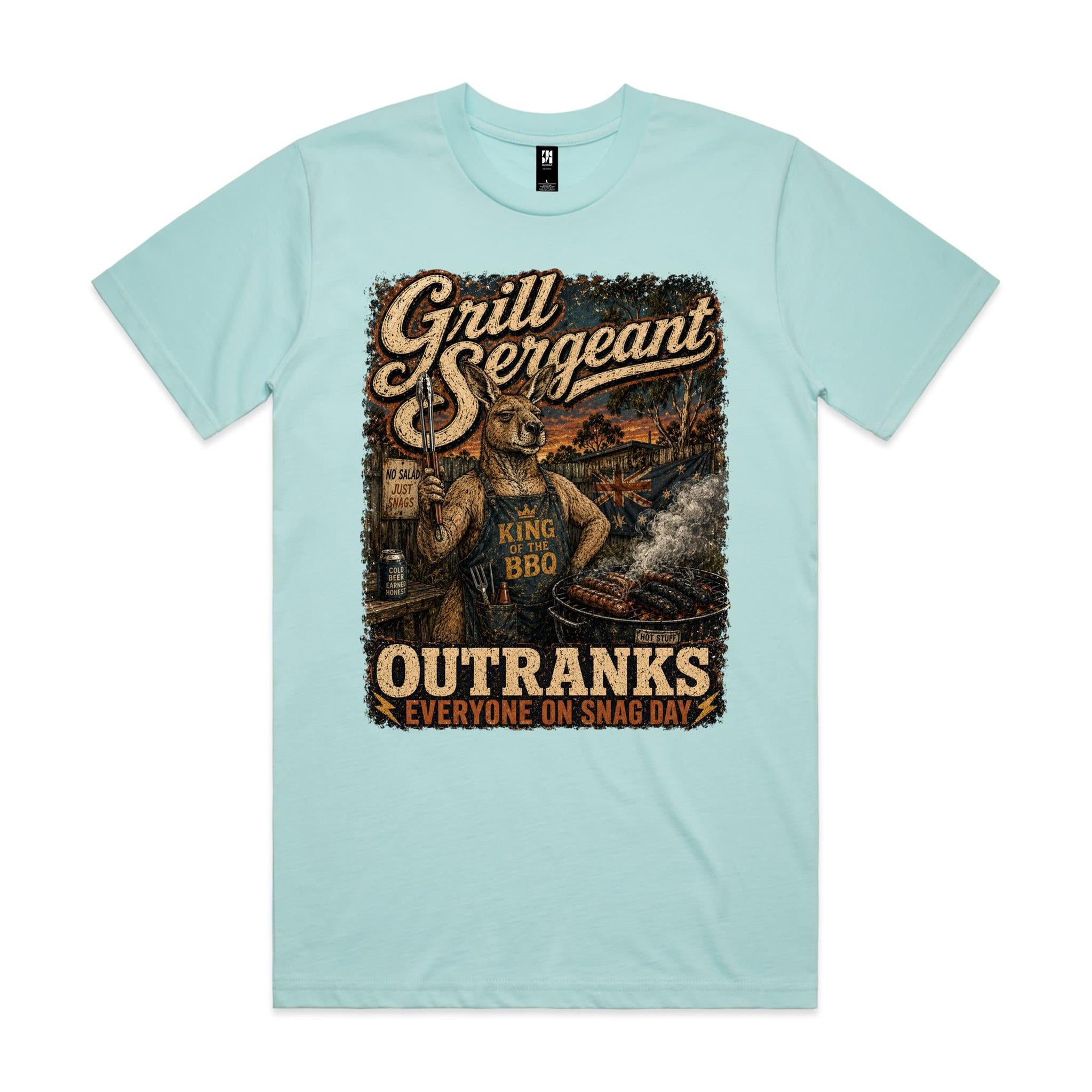 Grill Sergeant | Kangaroo BBQ Tee