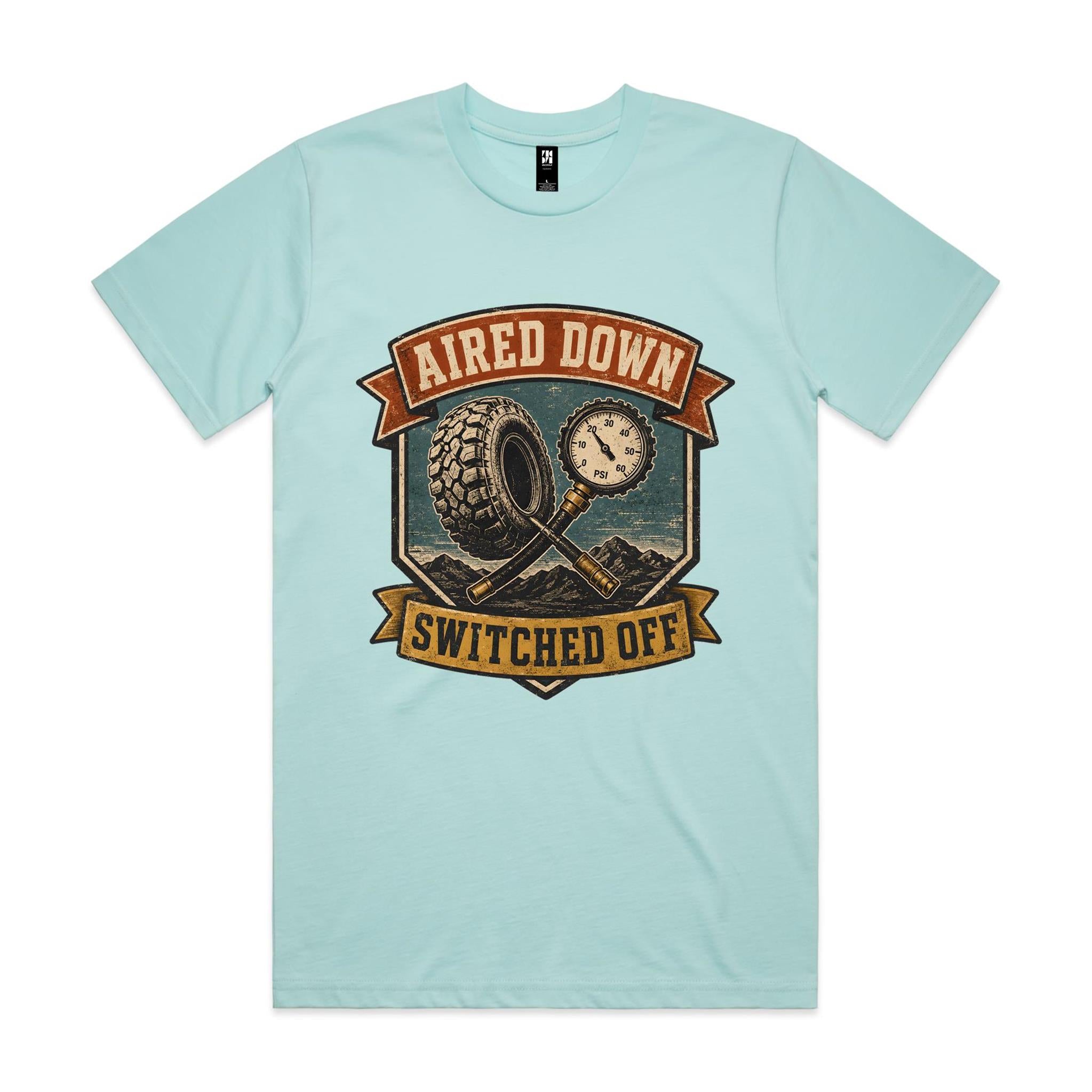 Aired Down, Switched Off — 4WD Tee