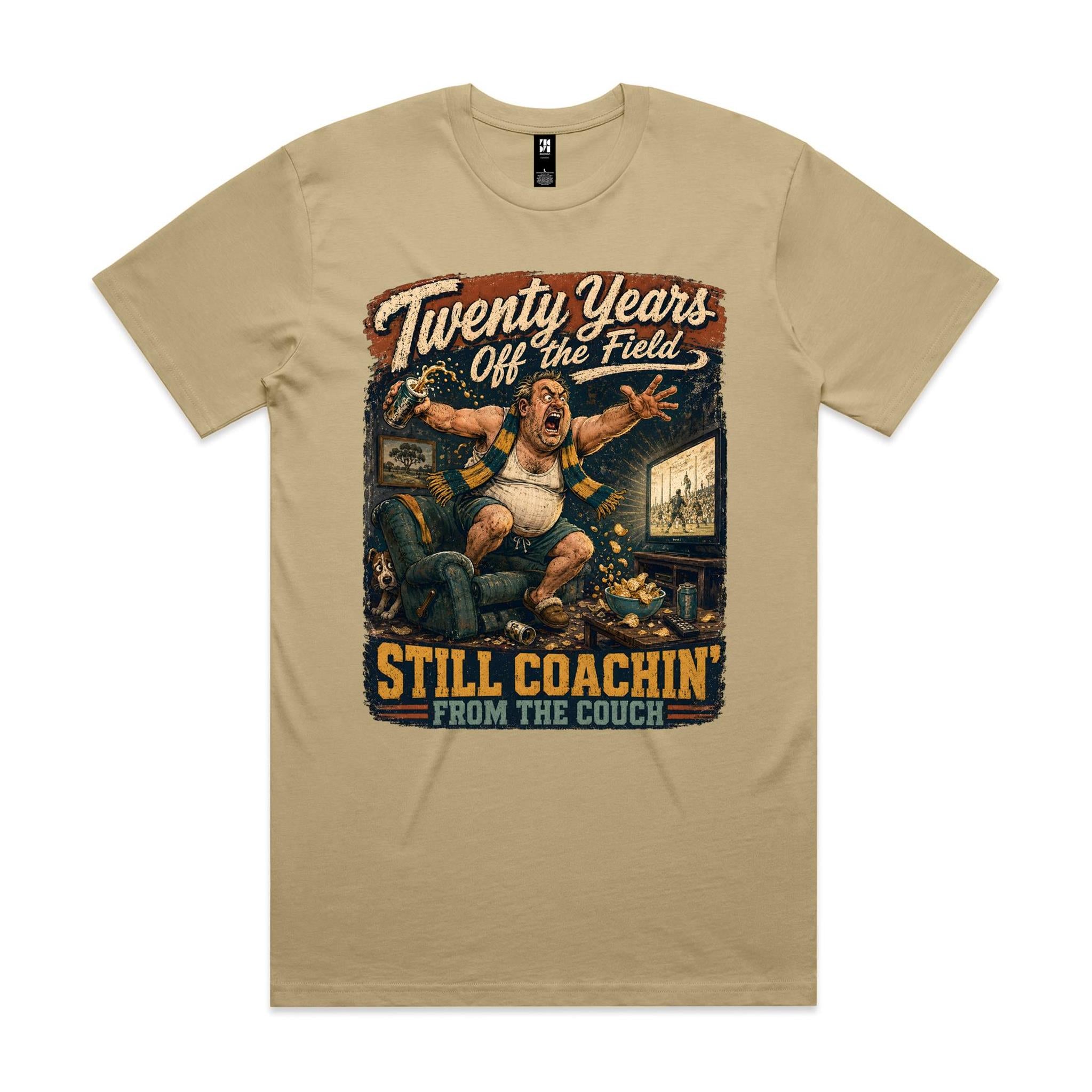 Twenty Years Off the Field | Armchair Coach Tee