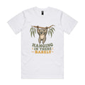 Hanging in There, Barely — Tired Koala Tee