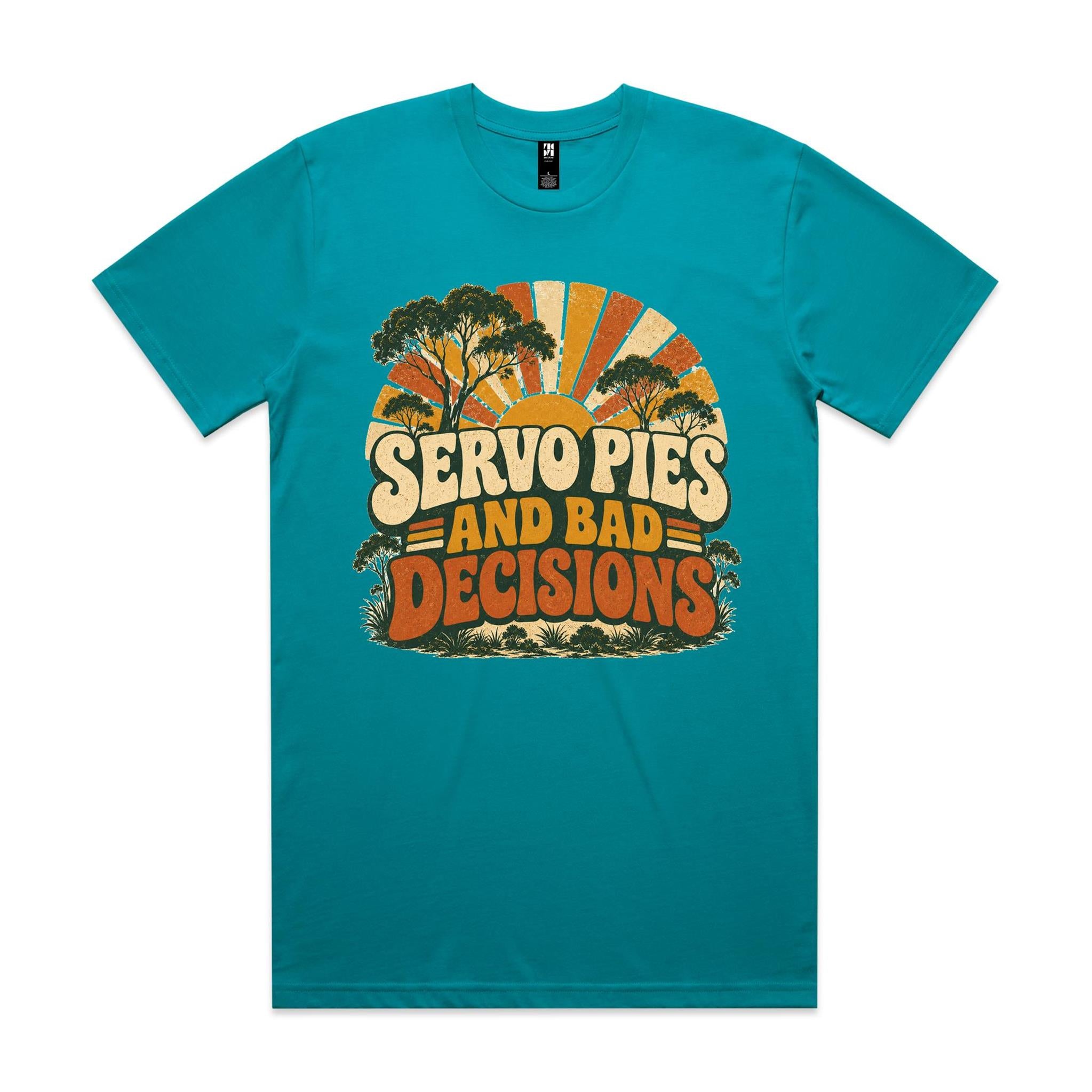 Servo Pies and Bad Decisions — Tee