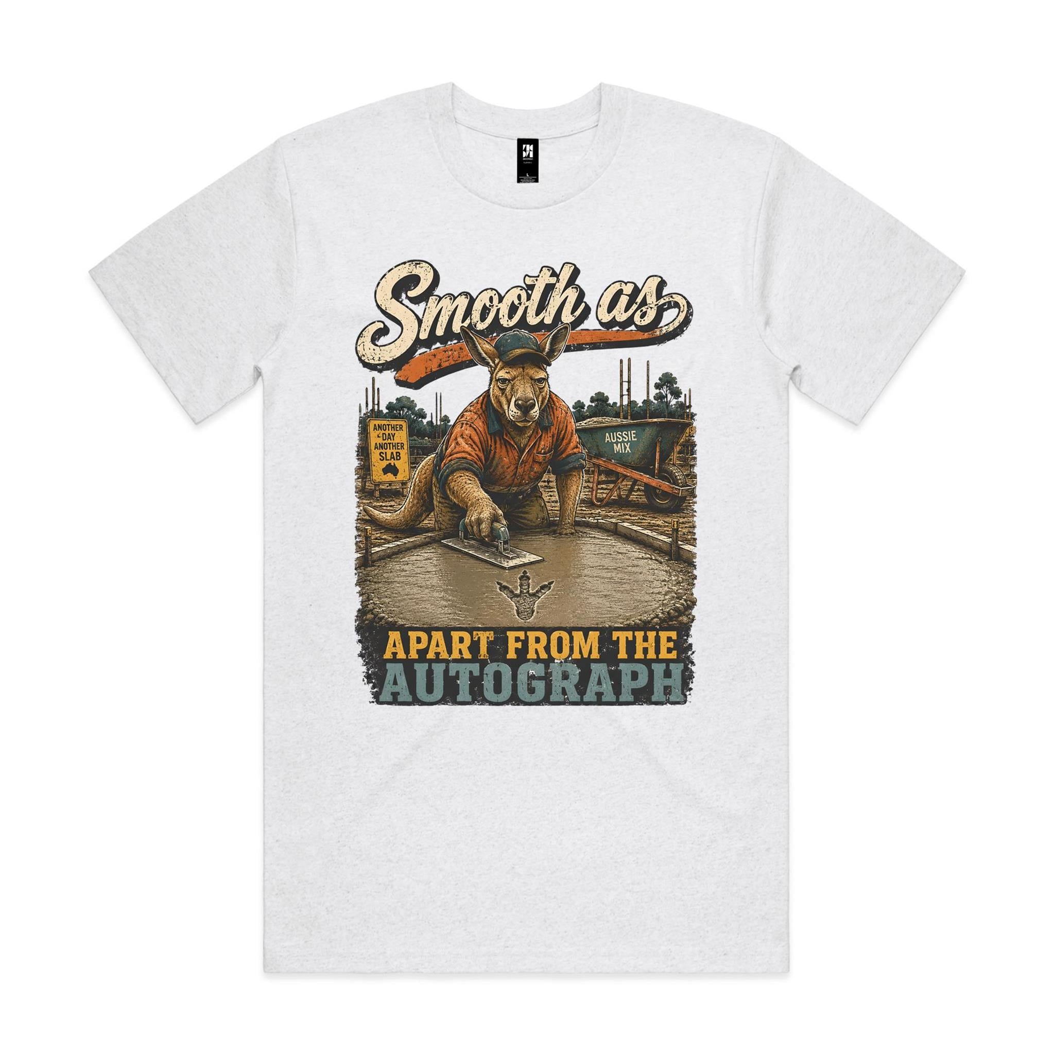 Smooth As, Apart From the Autograph | Kangaroo Concreter Tee