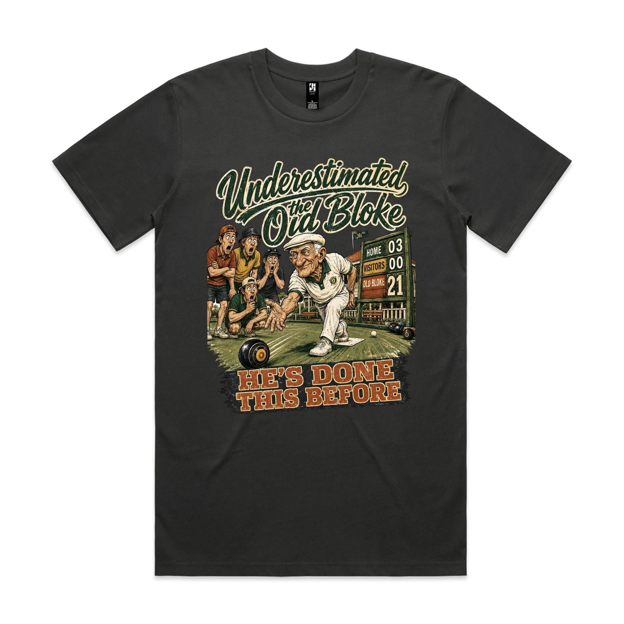 Underestimated the Old Bloke | Bowls Tee