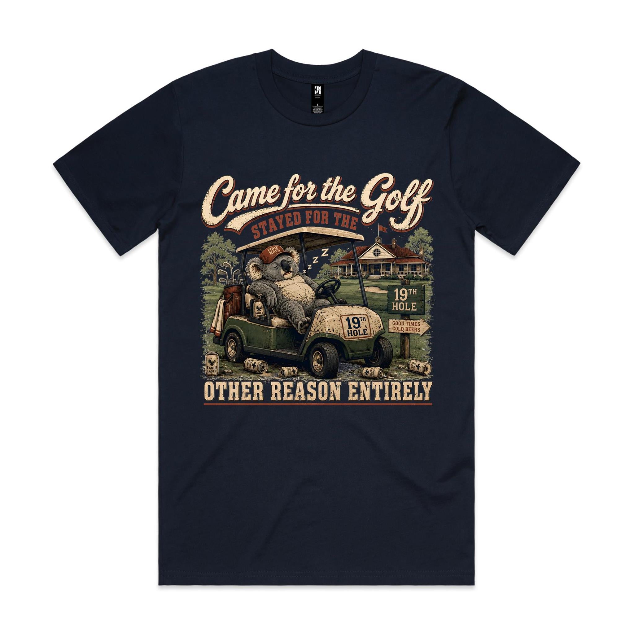 Came for the Golf — Stayed for the 19th Hole | Koala Golf Tee