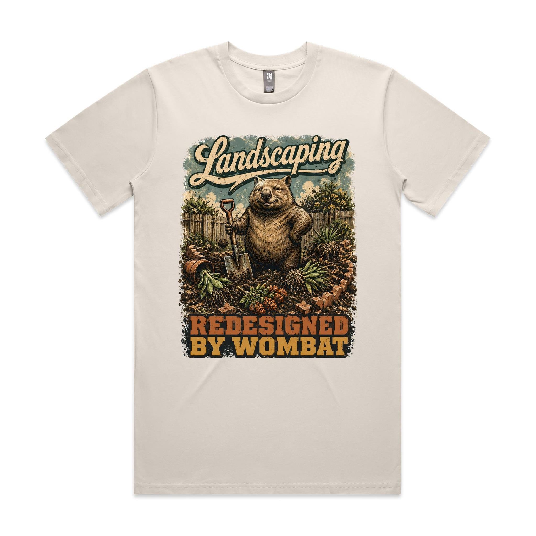 Landscaping — Redesigned by Wombat | Wombat Gardening Tee