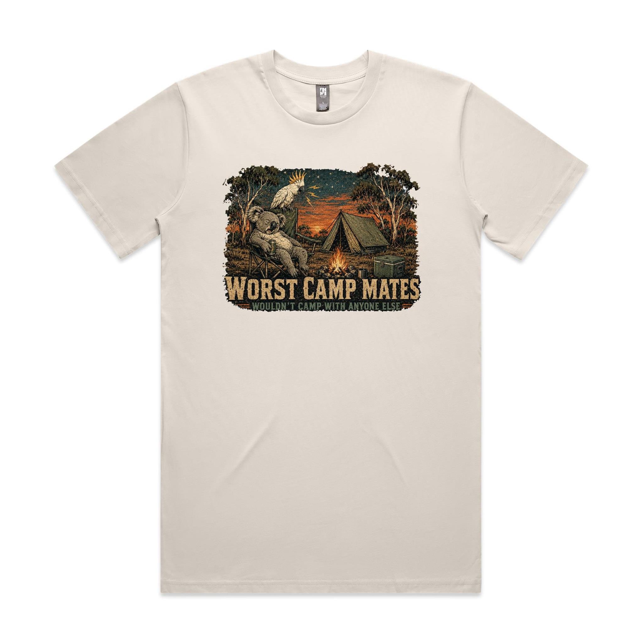 Worst Camp Mates — Wouldn't Camp With Anyone Else | Koala Cockatoo Tee