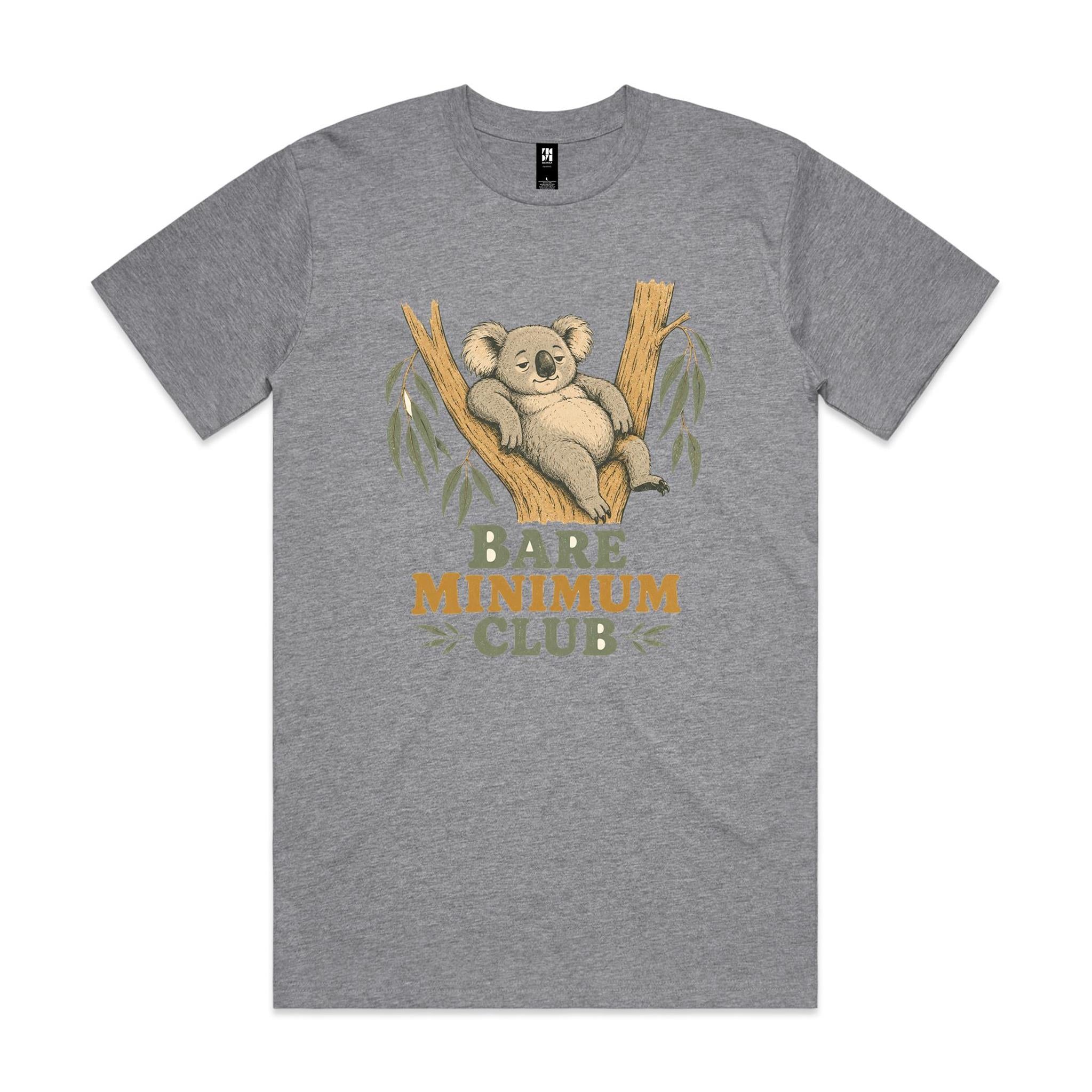 Bare Minimum Club — Lazy Koala Tee