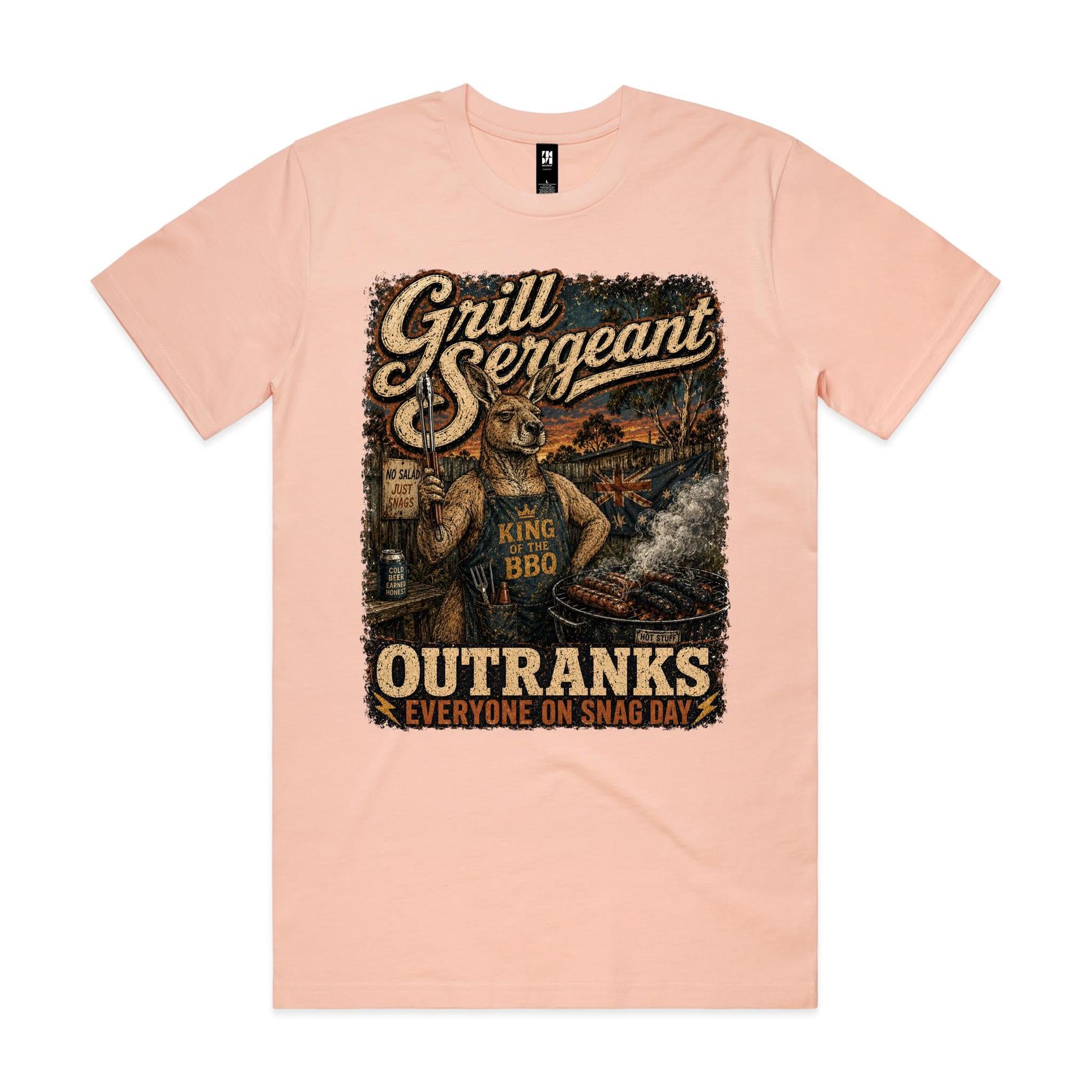 Grill Sergeant | Kangaroo BBQ Tee