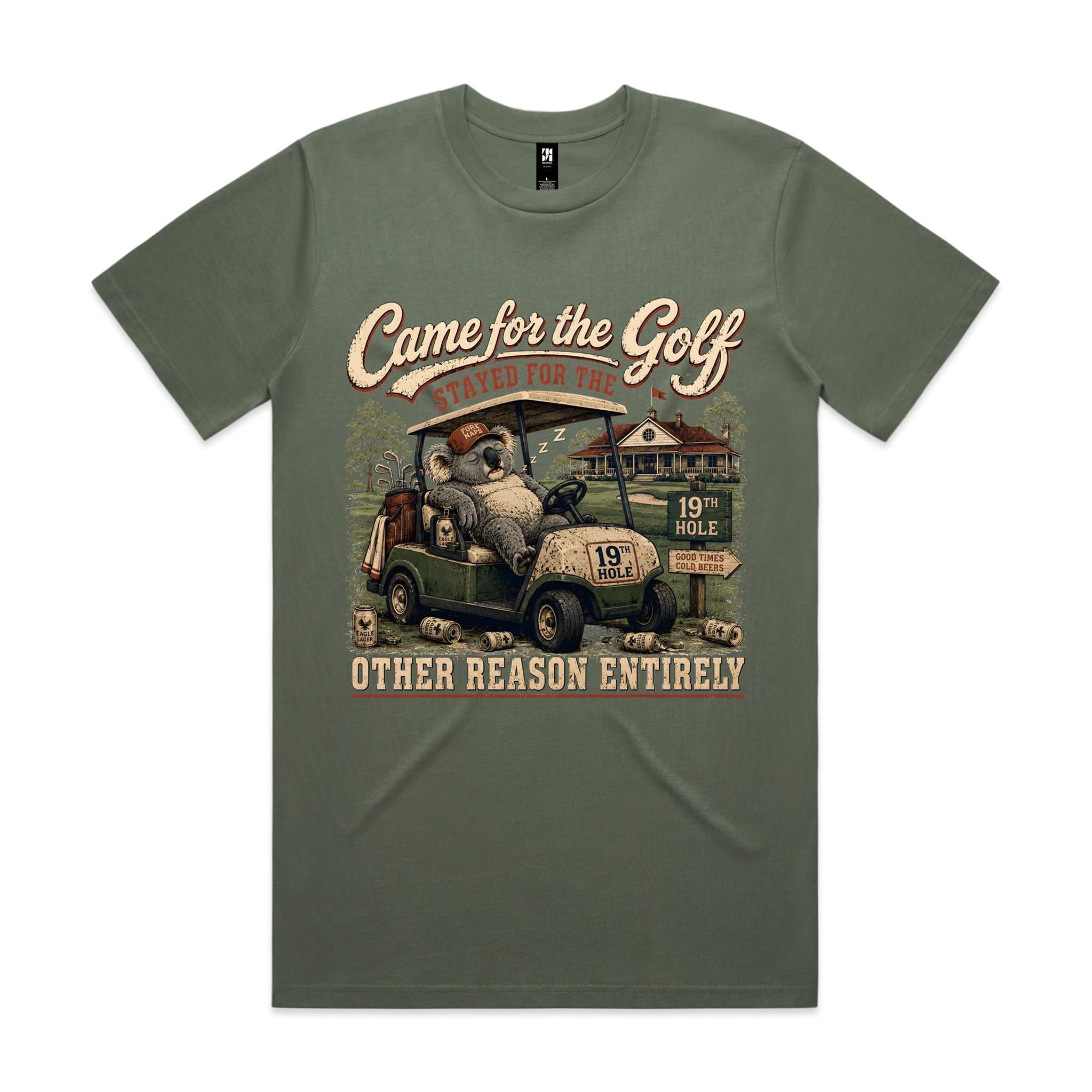 Came for the Golf — Stayed for the 19th Hole | Koala Golf Tee