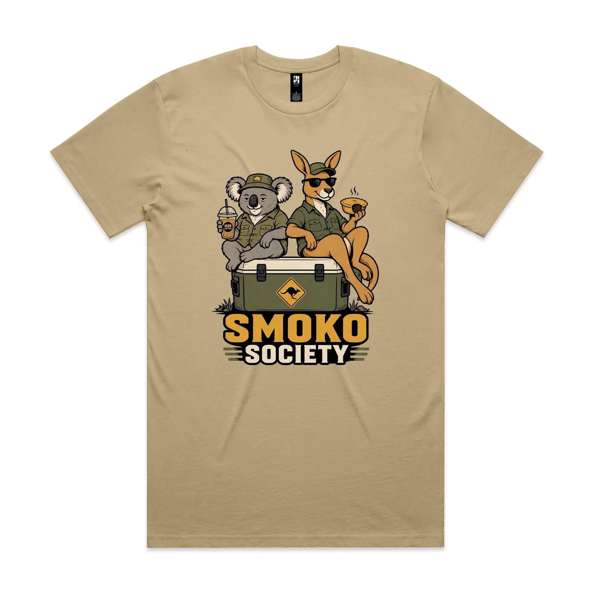 Smoko Society — Koala & Kangaroo Esky Tee