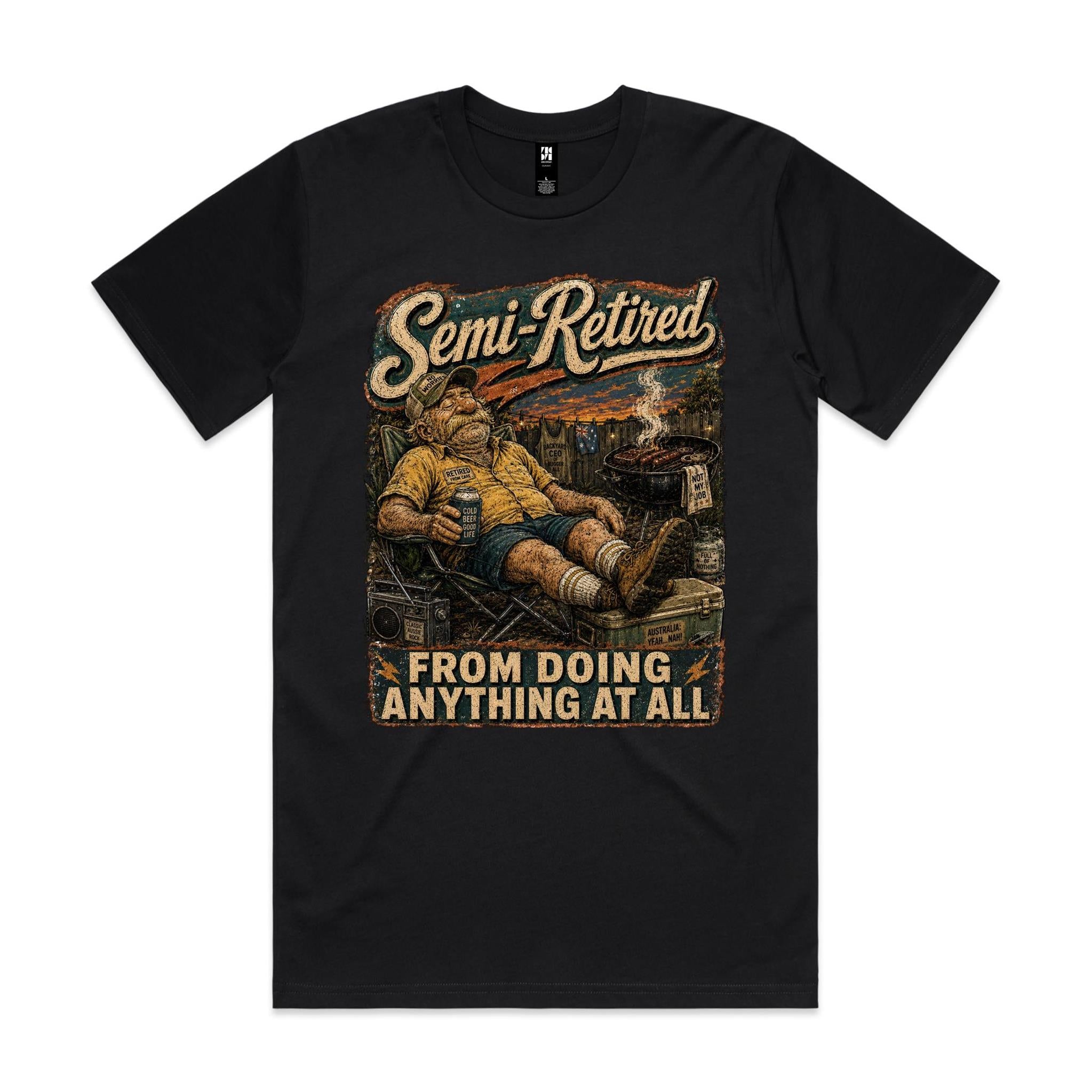 Semi-Retired | Backyard CEO Tee