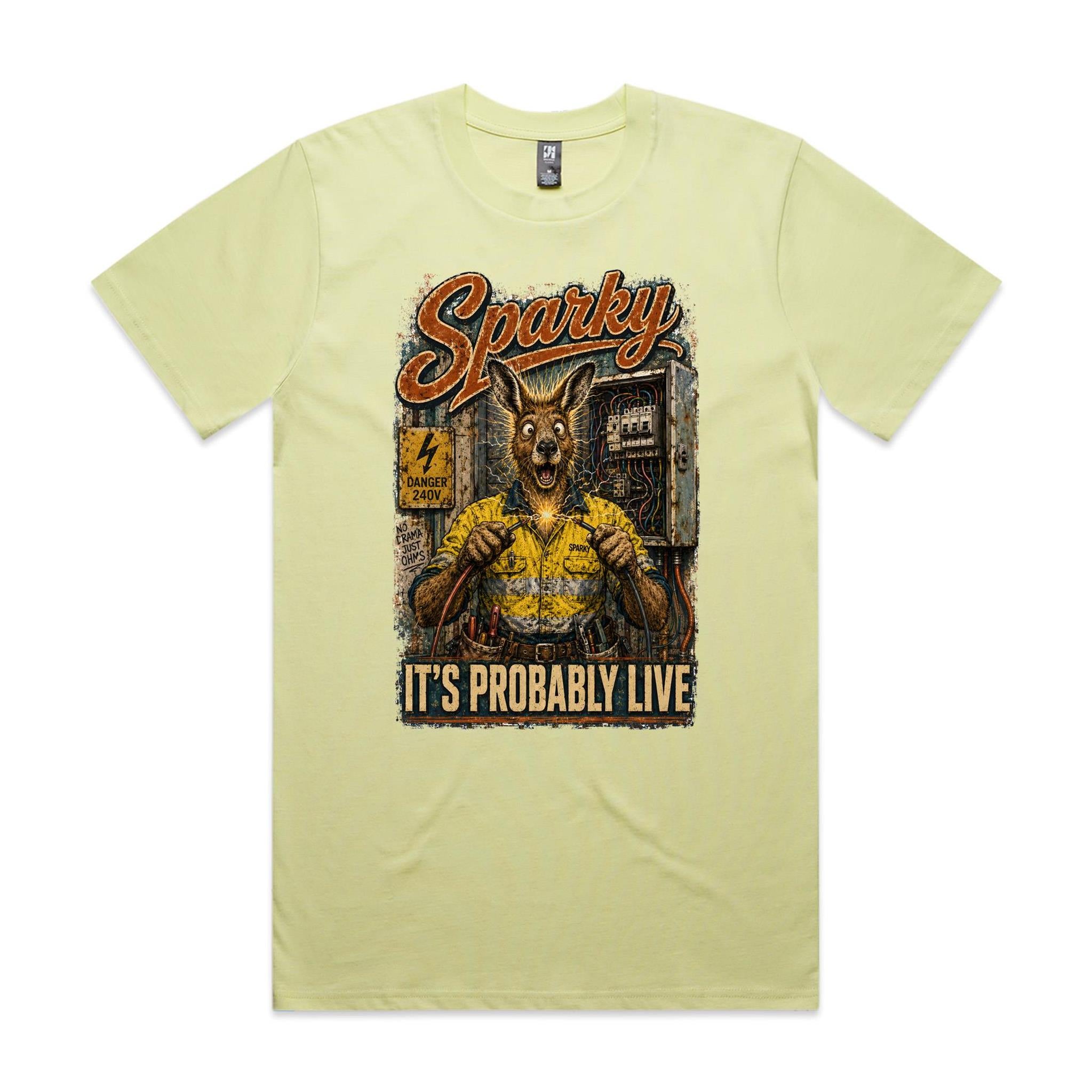Sparky — It's Probably Live | Kangaroo Sparky Tee