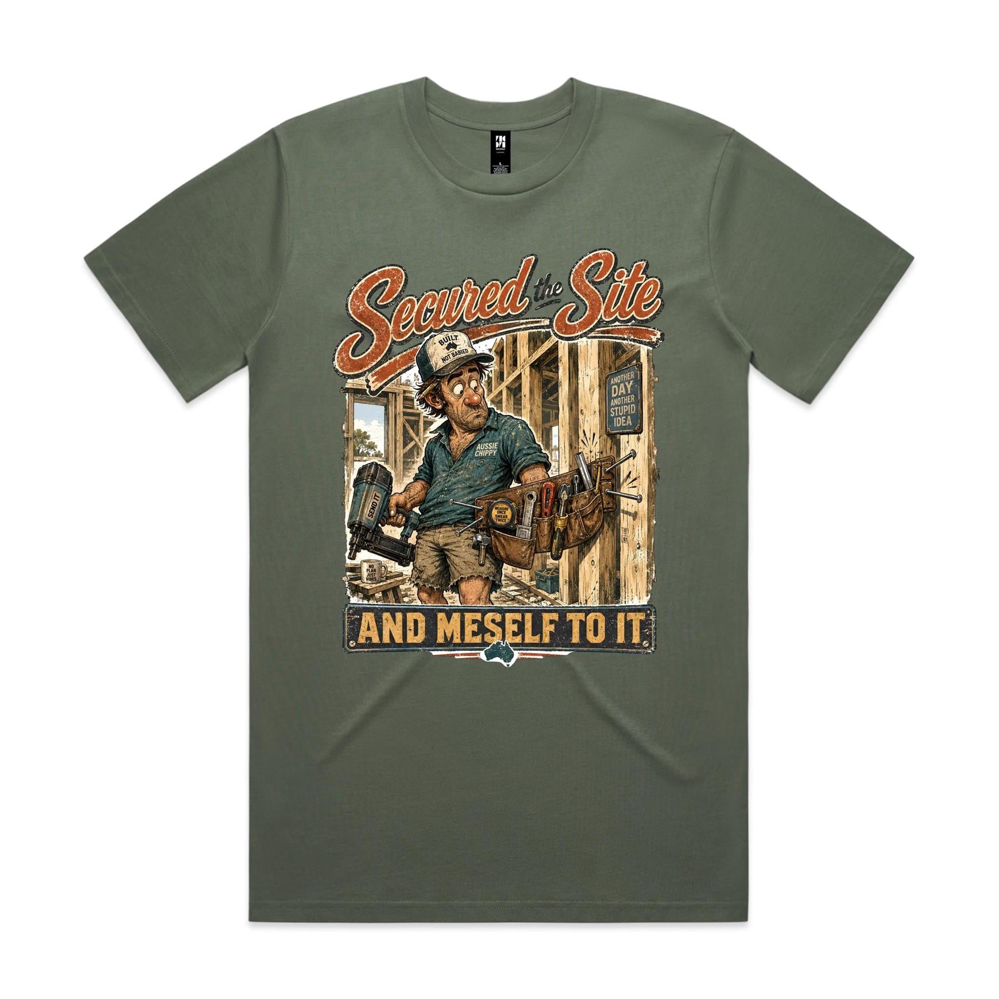Secured the Site | Carpenters Tee