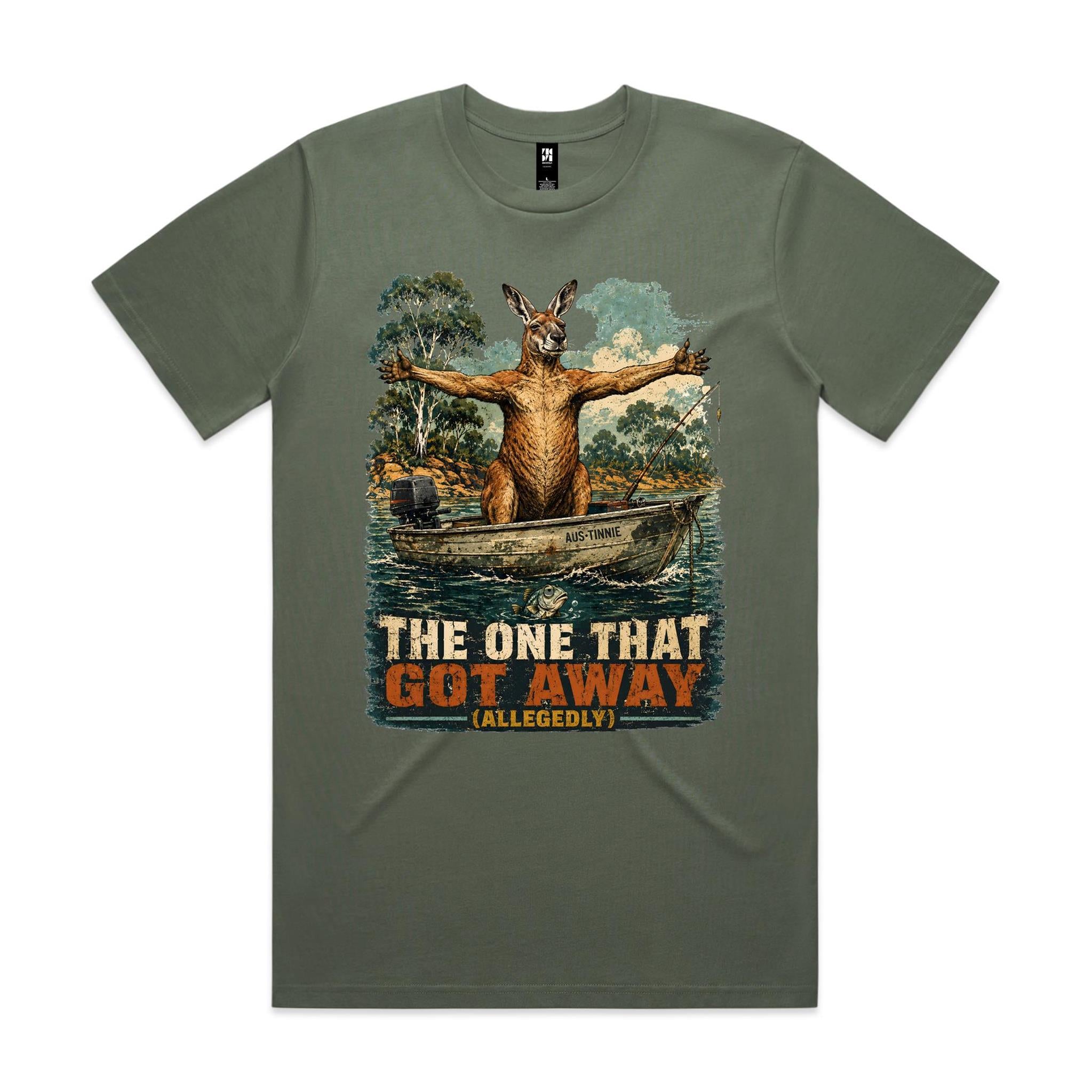 The One That Got Away (Allegedly) — Kangaroo Fishing Tee