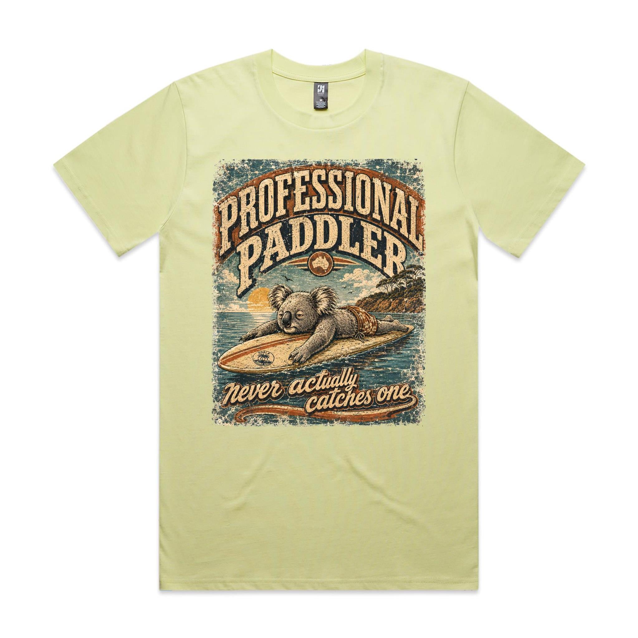 Professional Paddler — Never Actually Catches One | Koala Surf Tee