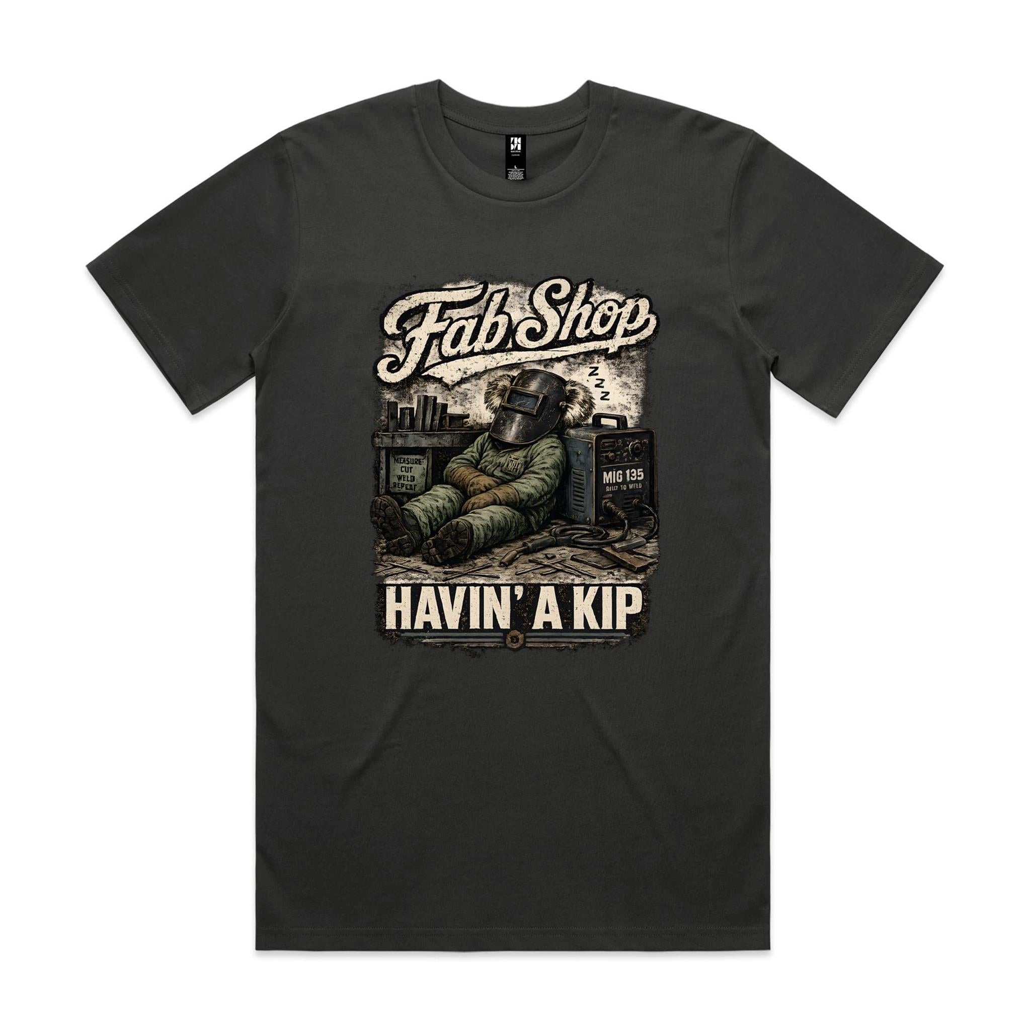 Fab Shop — Havin' a Kip | Welder Tee