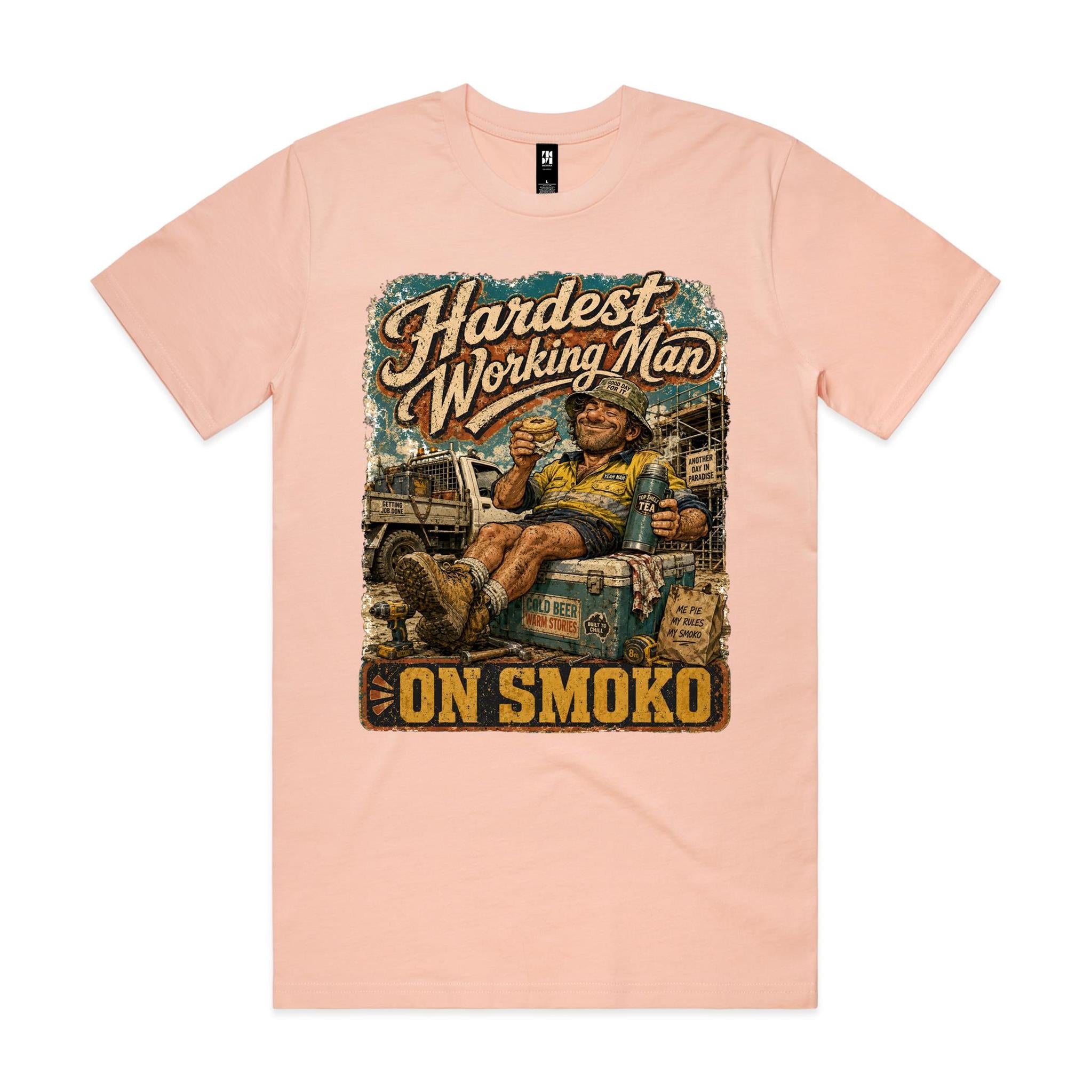 Hardest Working Man on Smoko | Tradie Tee