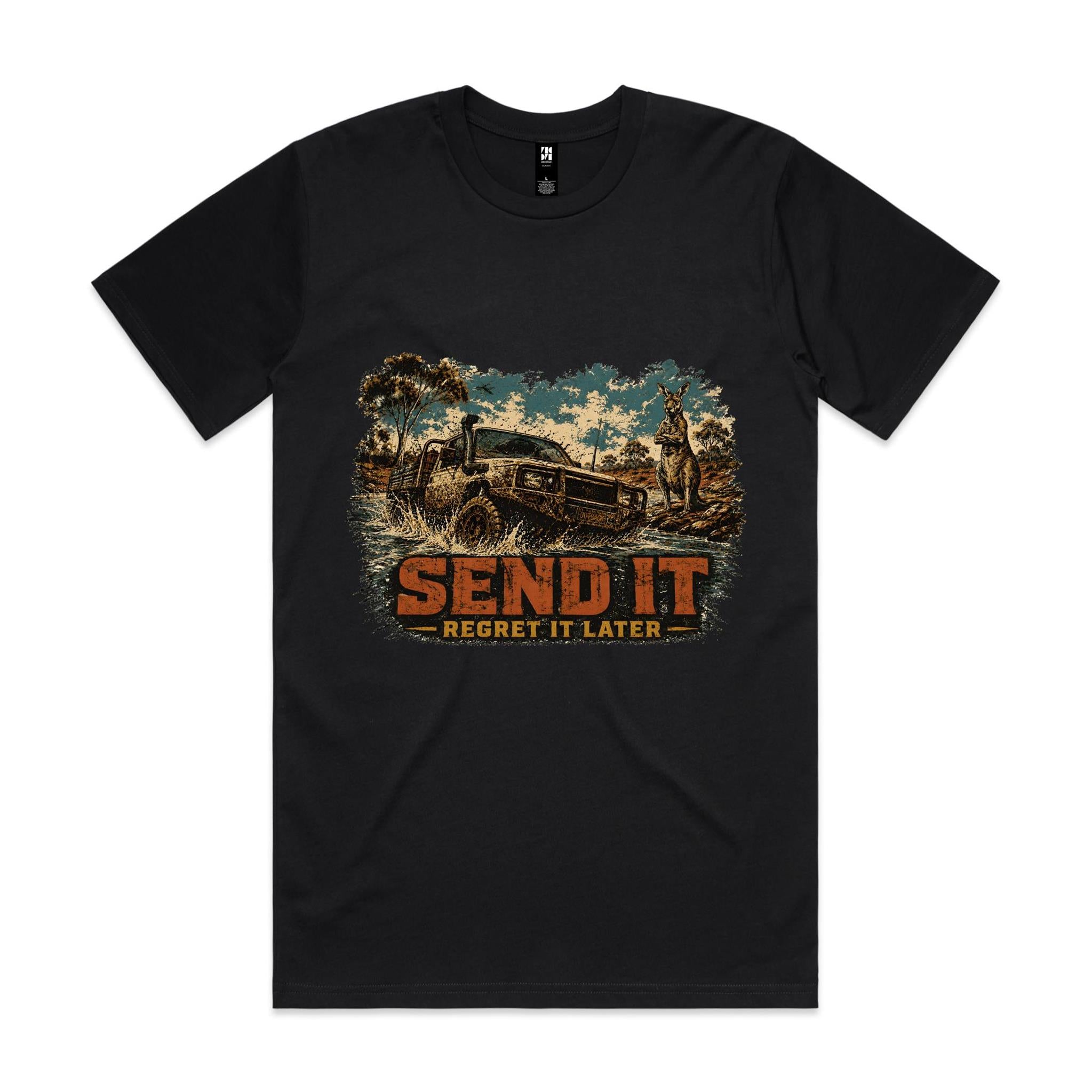 Send It, Regret It Later — 4WD Kangaroo Tee