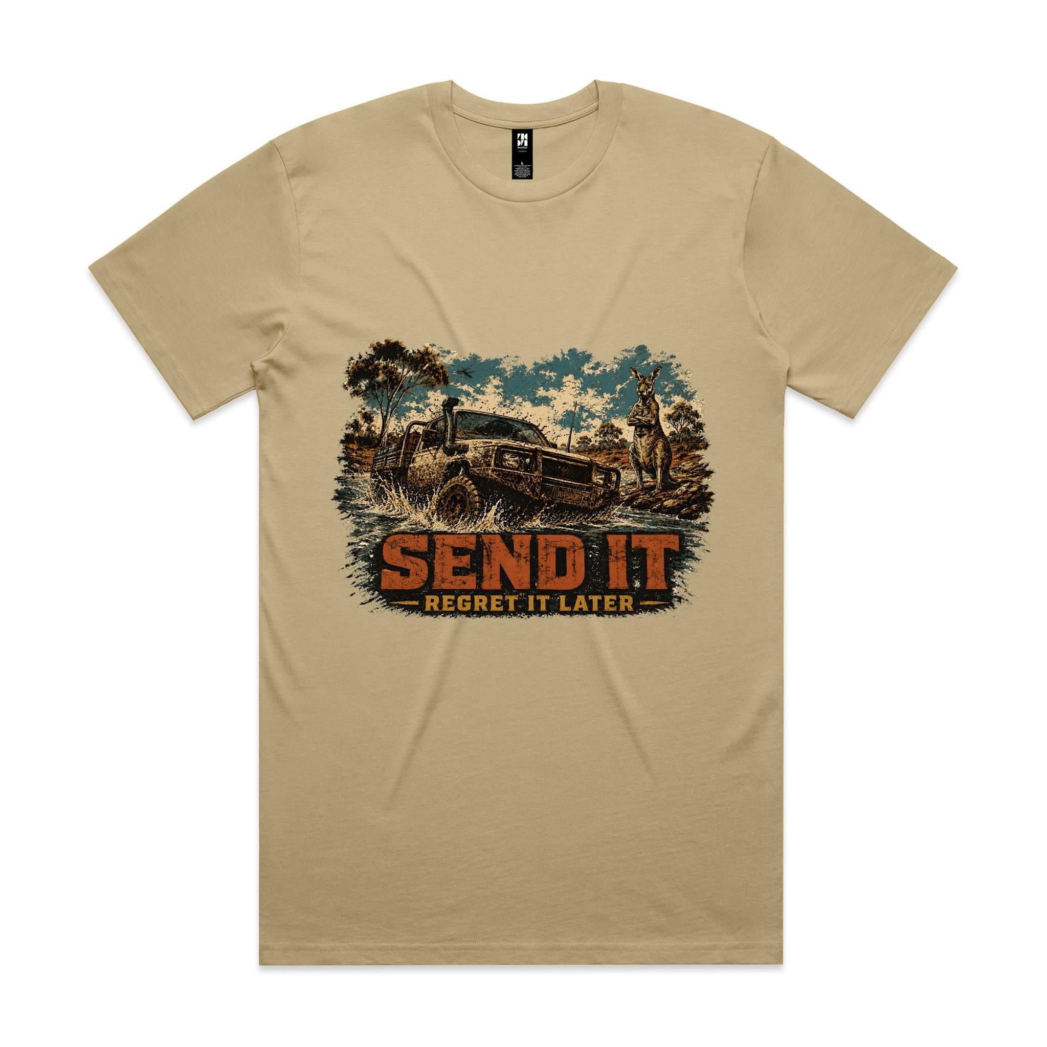 Send It, Regret It Later — 4WD Kangaroo Tee