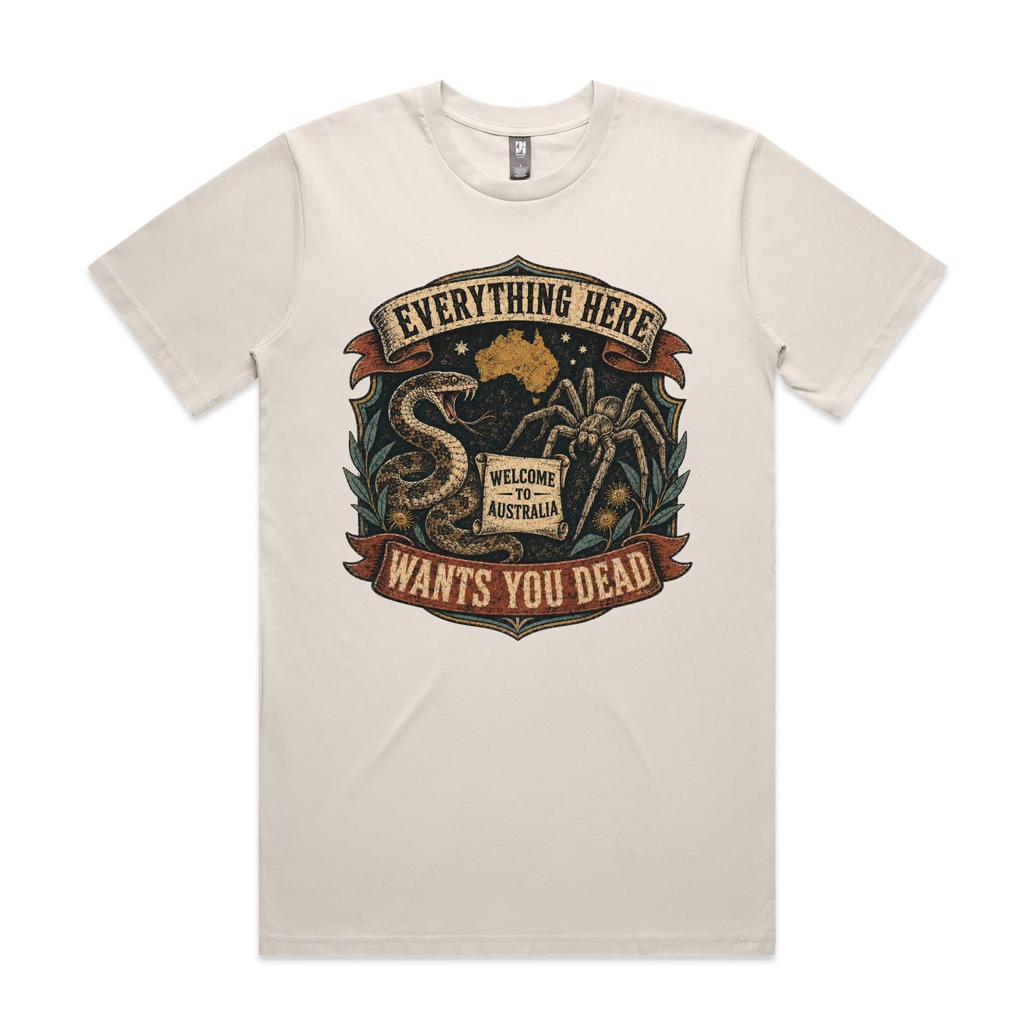 Everything Here Wants You Dead — Welcome to Australia Tee