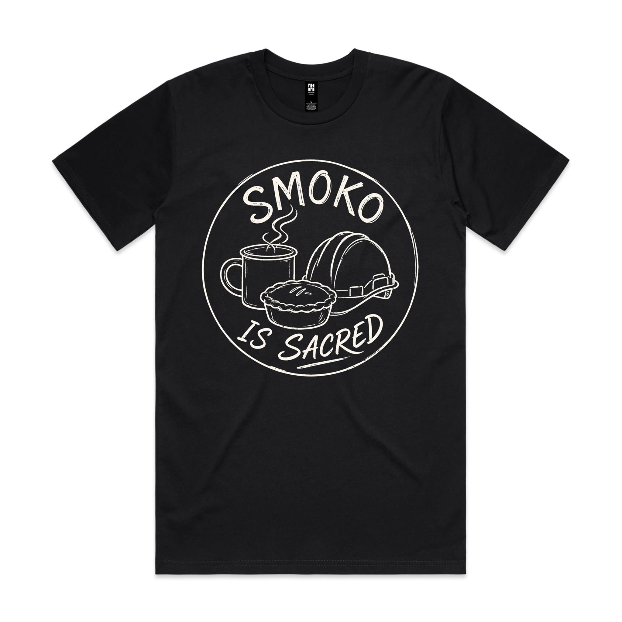 Smoko Is Sacred — Tradie Tee