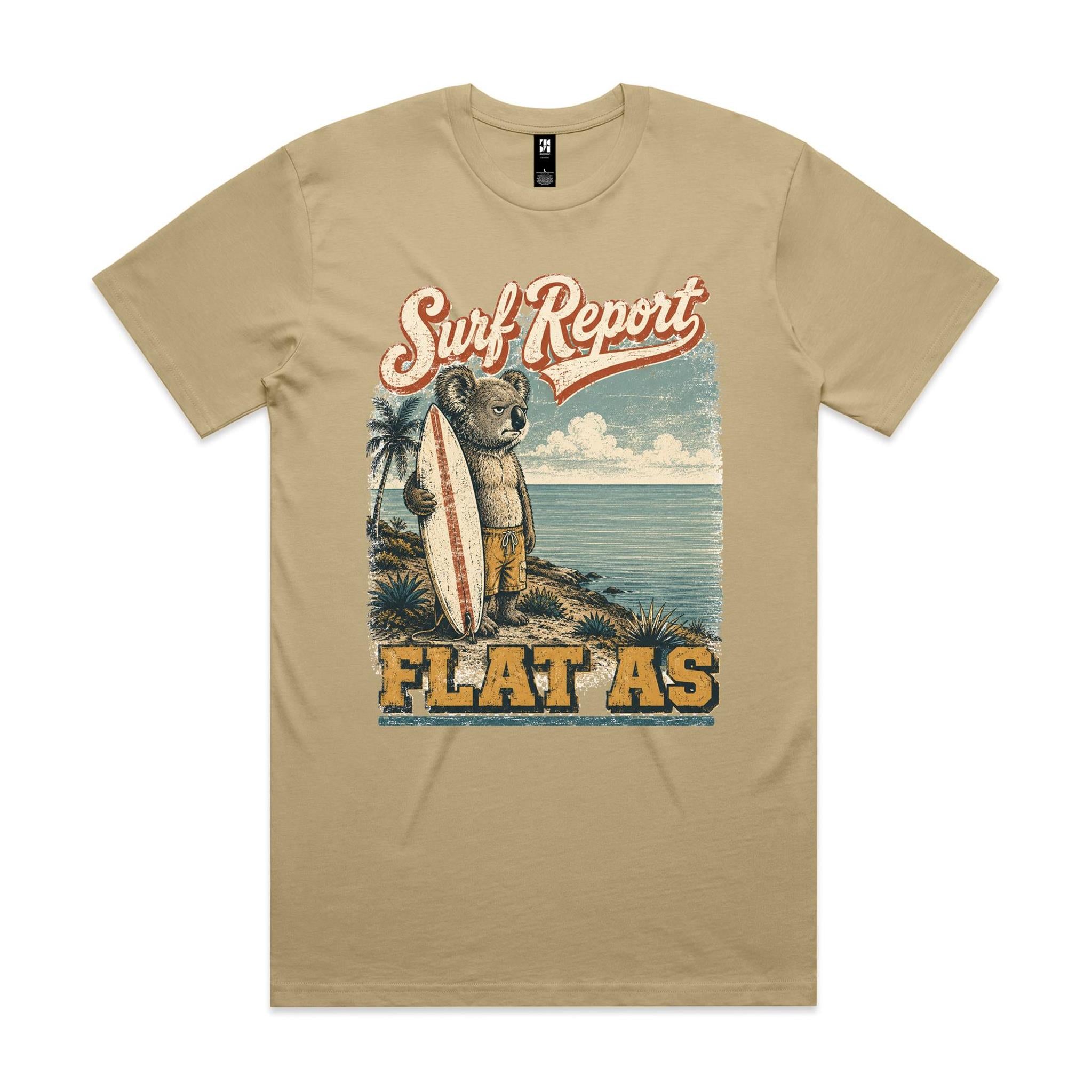 Surf Report: Flat As — Koala Surf Tee
