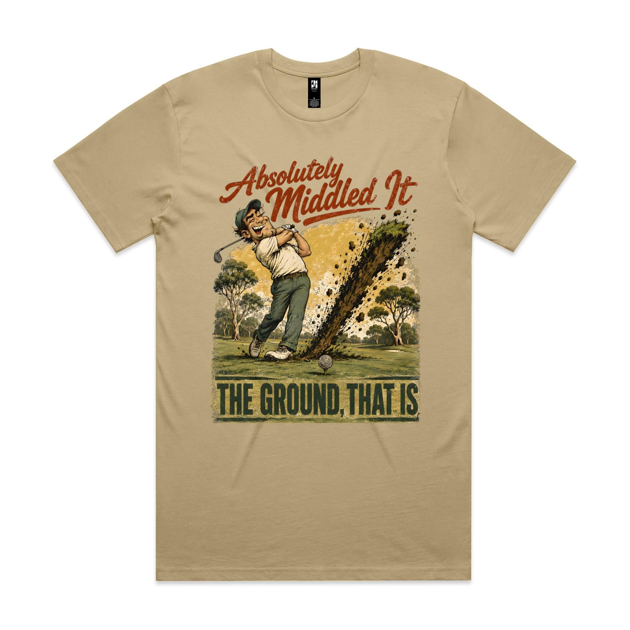 Absolutely Middled It | Golfer Tee