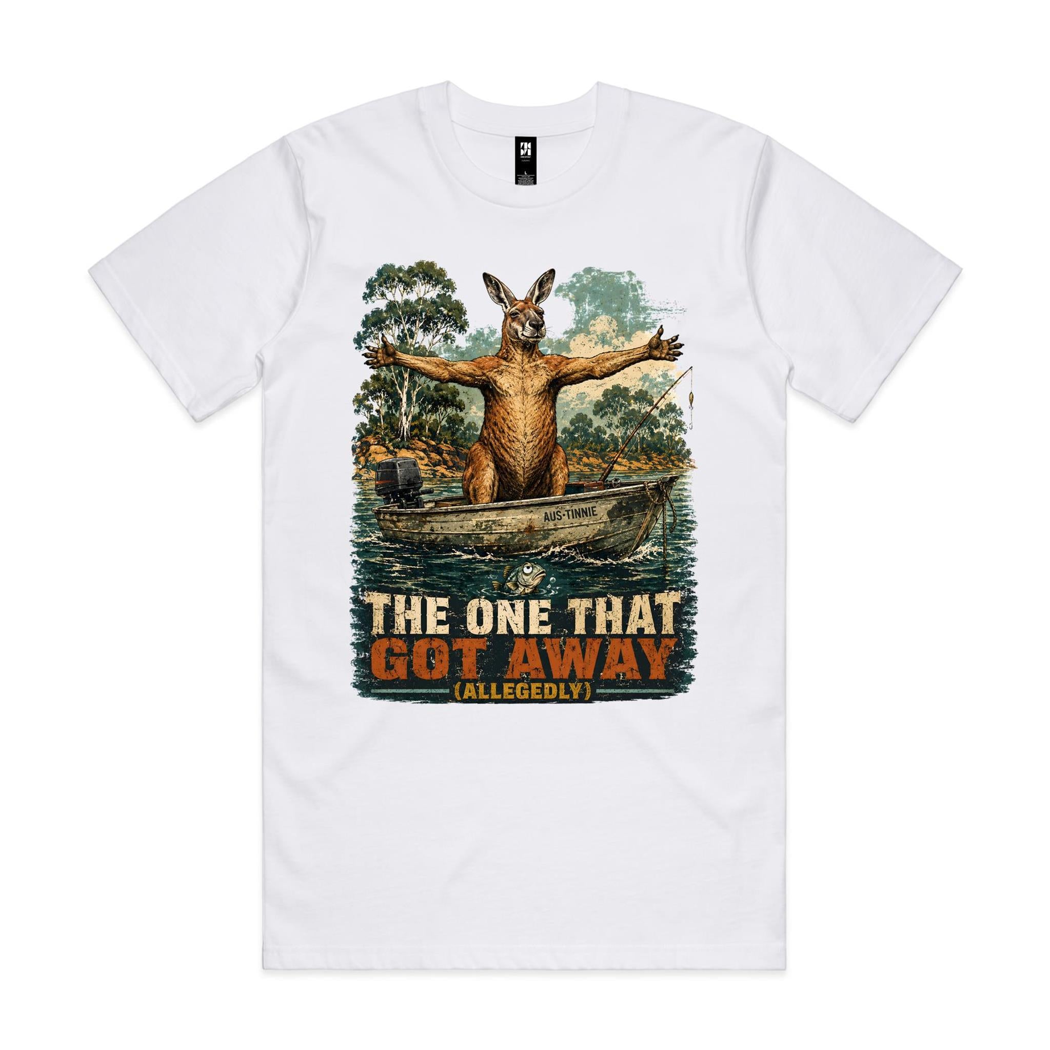 The One That Got Away (Allegedly) — Kangaroo Fishing Tee