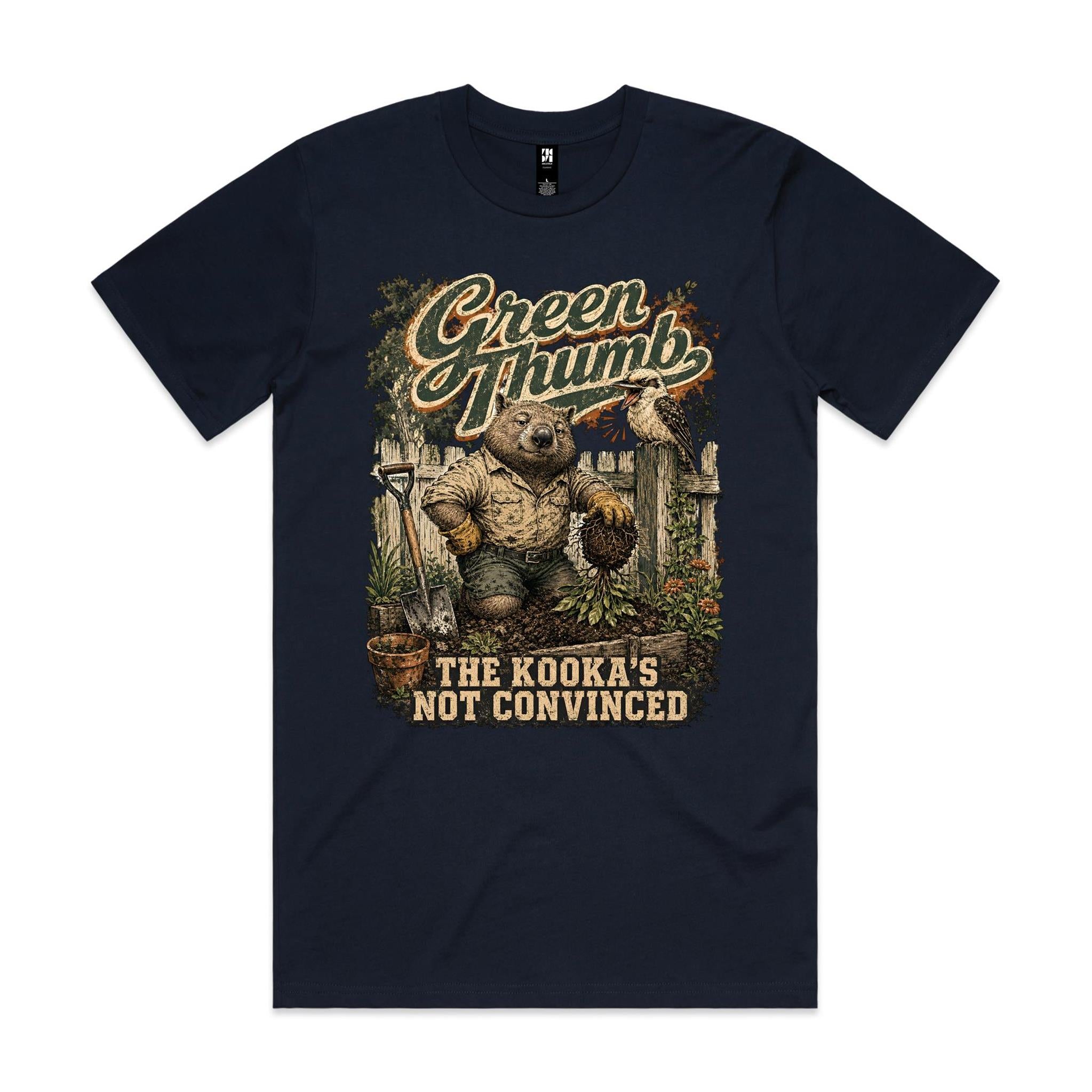 Green Thumb | Wombat Gardener Tee
