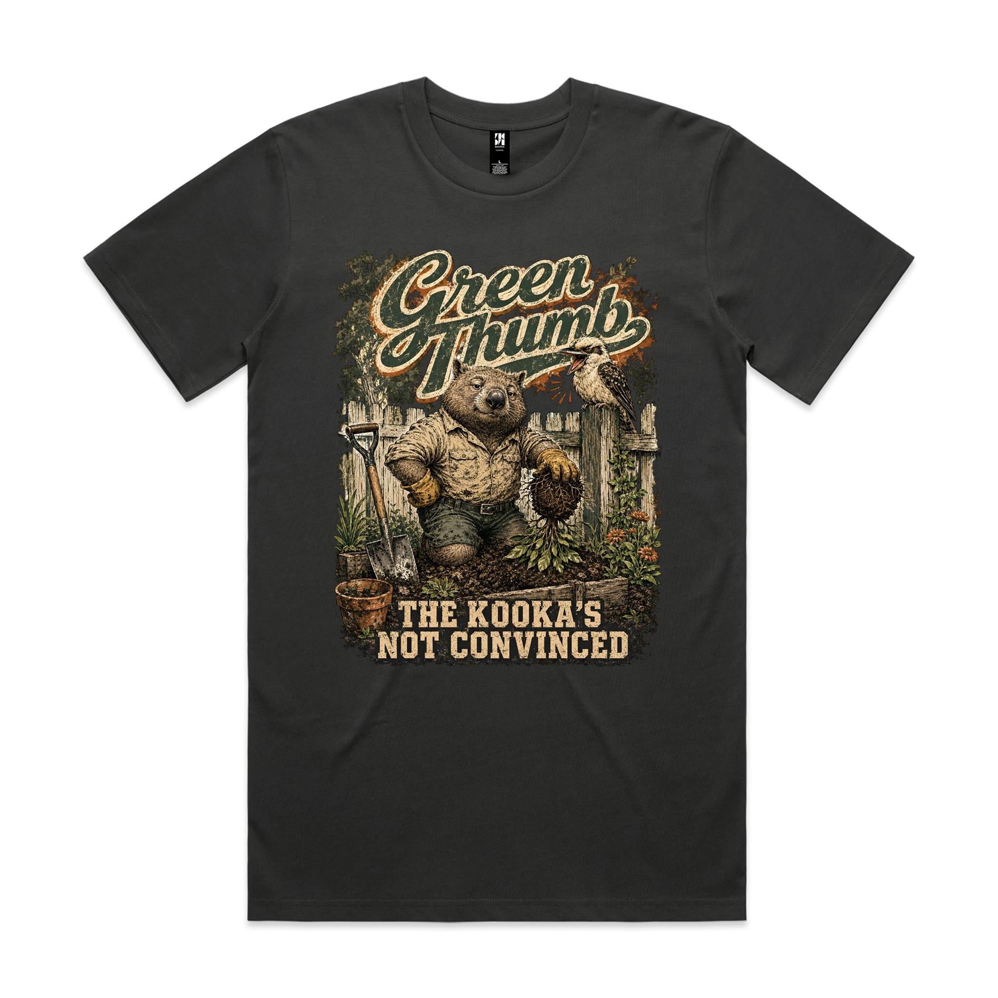 Green Thumb | Wombat Gardener Tee