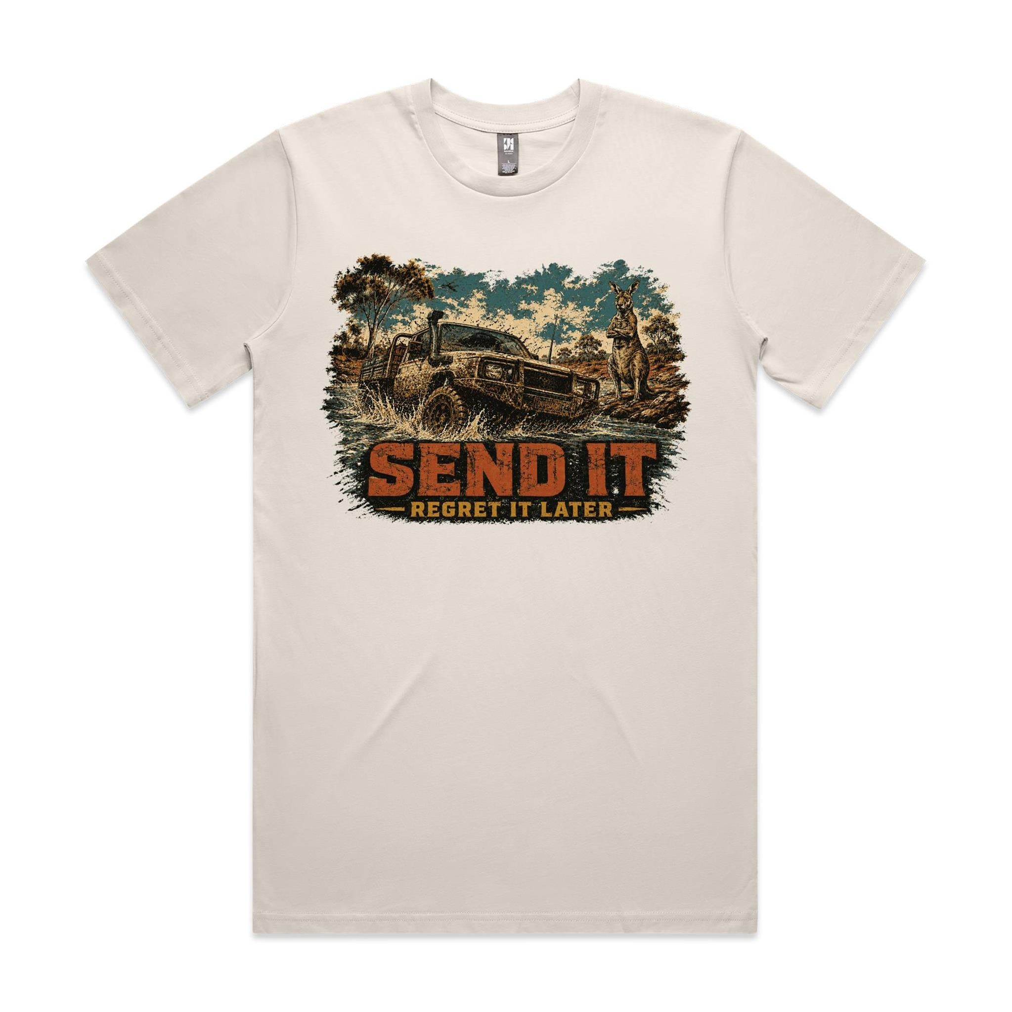 Send It, Regret It Later — 4WD Kangaroo Tee