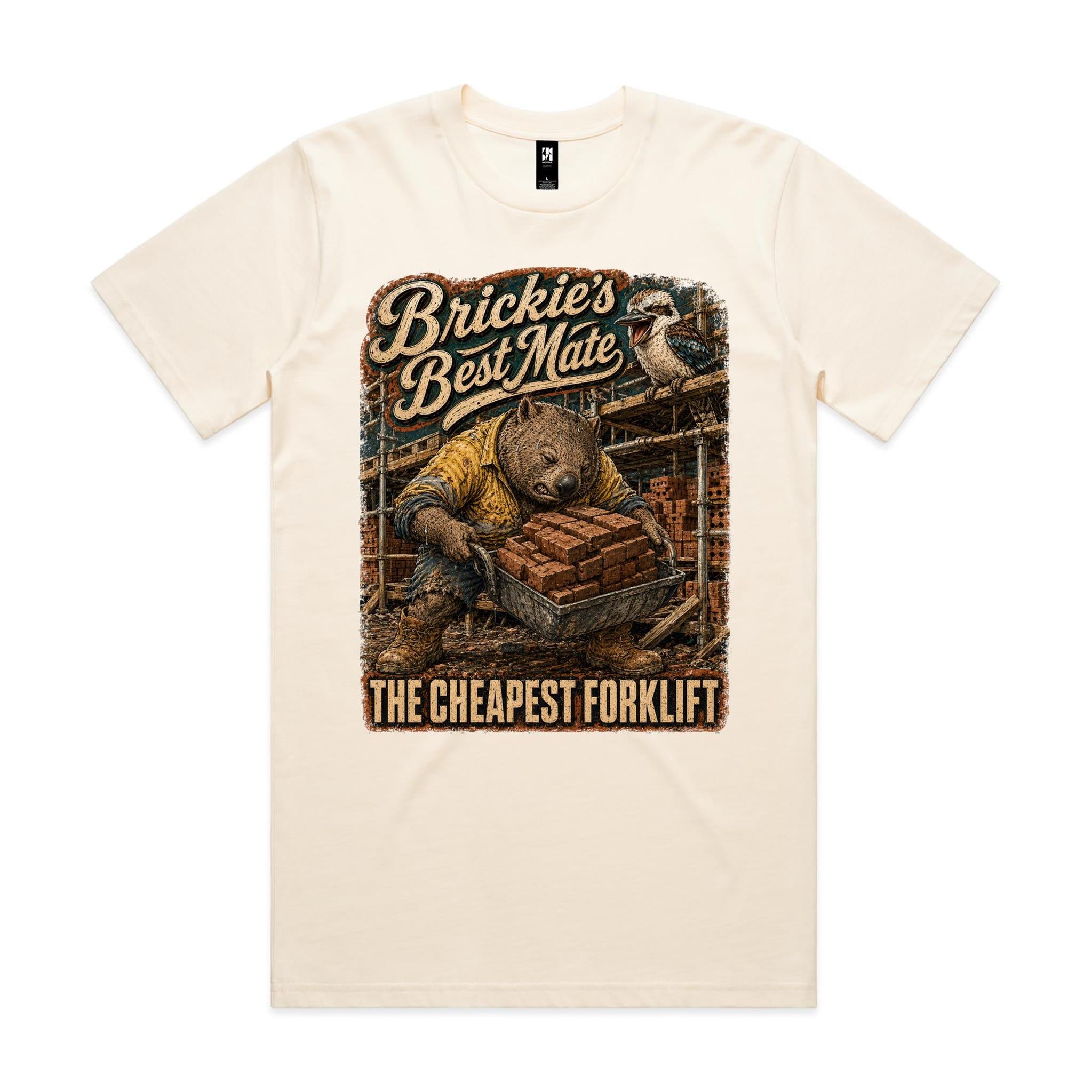 Brickie's Best Mate | Wombat Labourer Tee